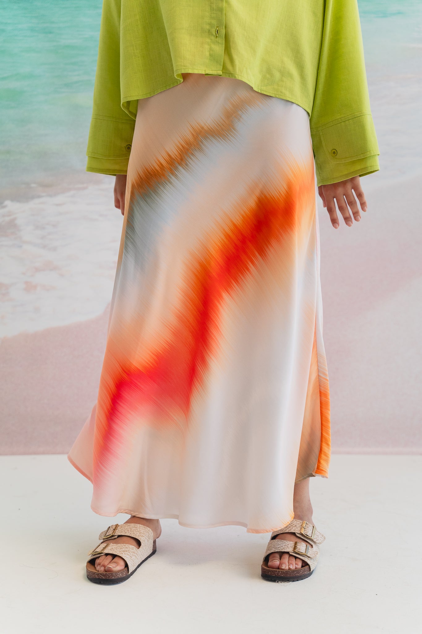 Sunset glow skirt