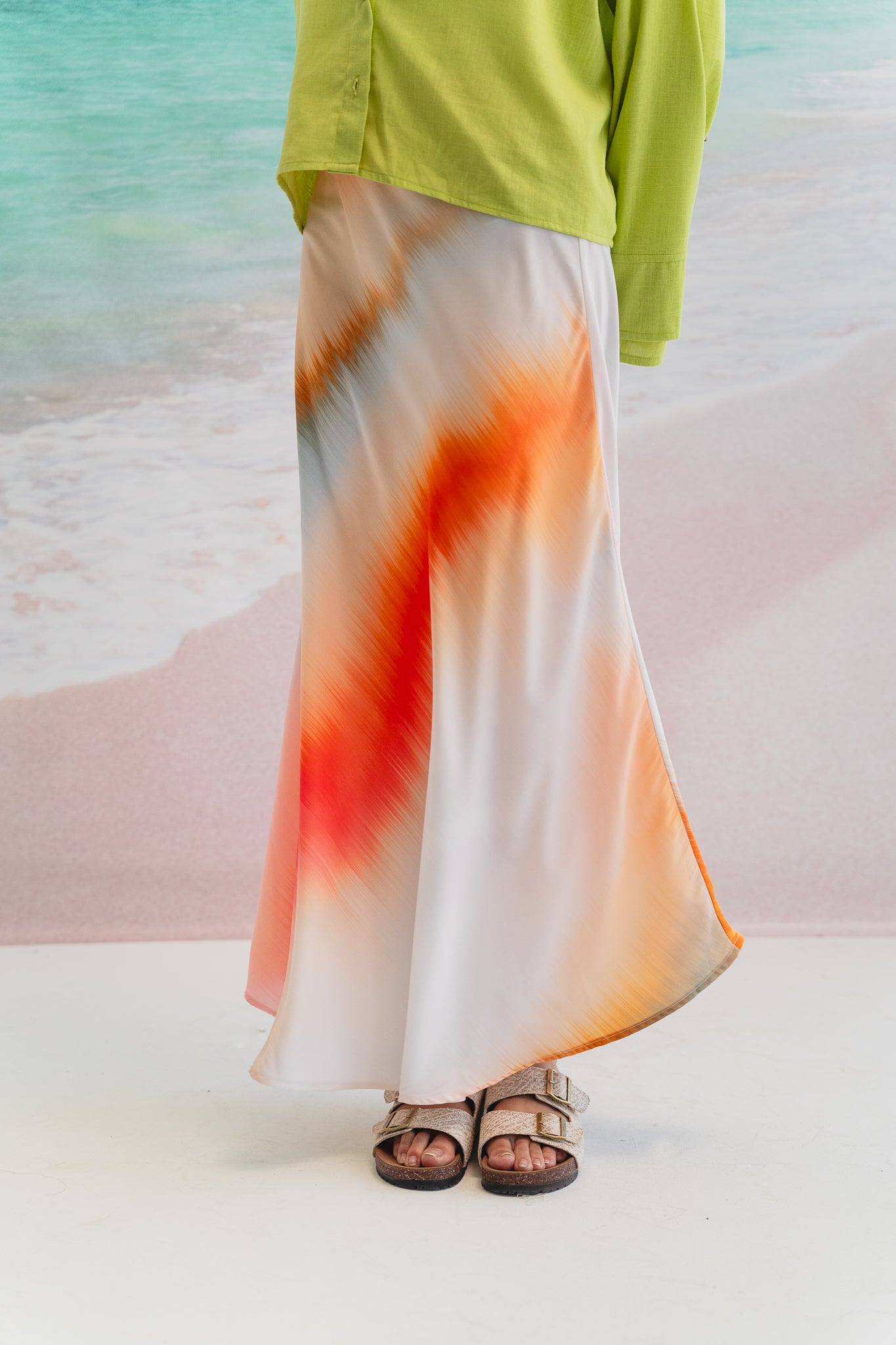 Sunset glow skirt