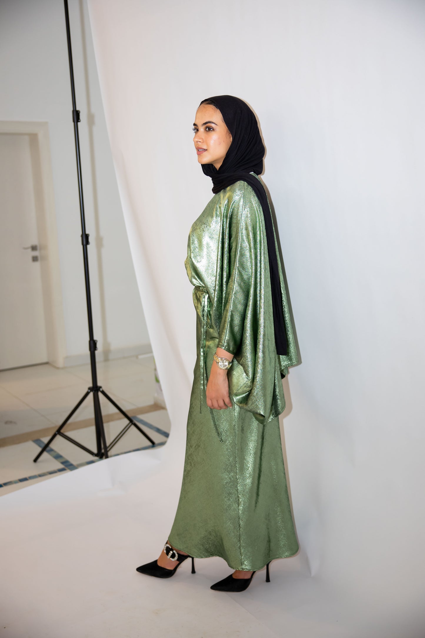 Nayla set in Green olive