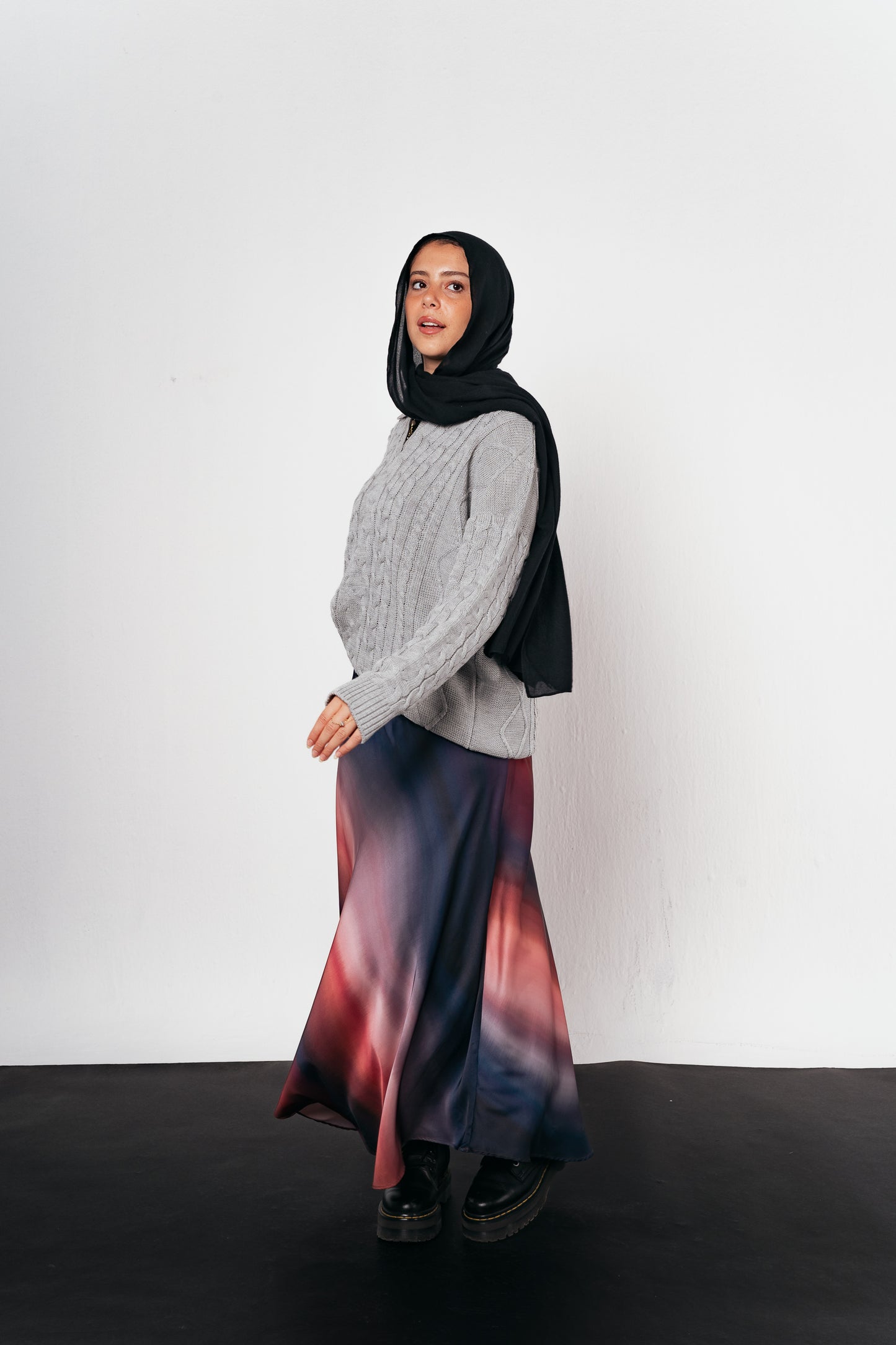 Knit Heaven Pullover in Grey