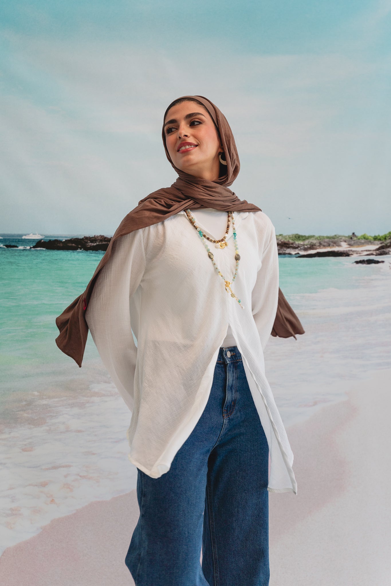 Sea breeze shirt in White