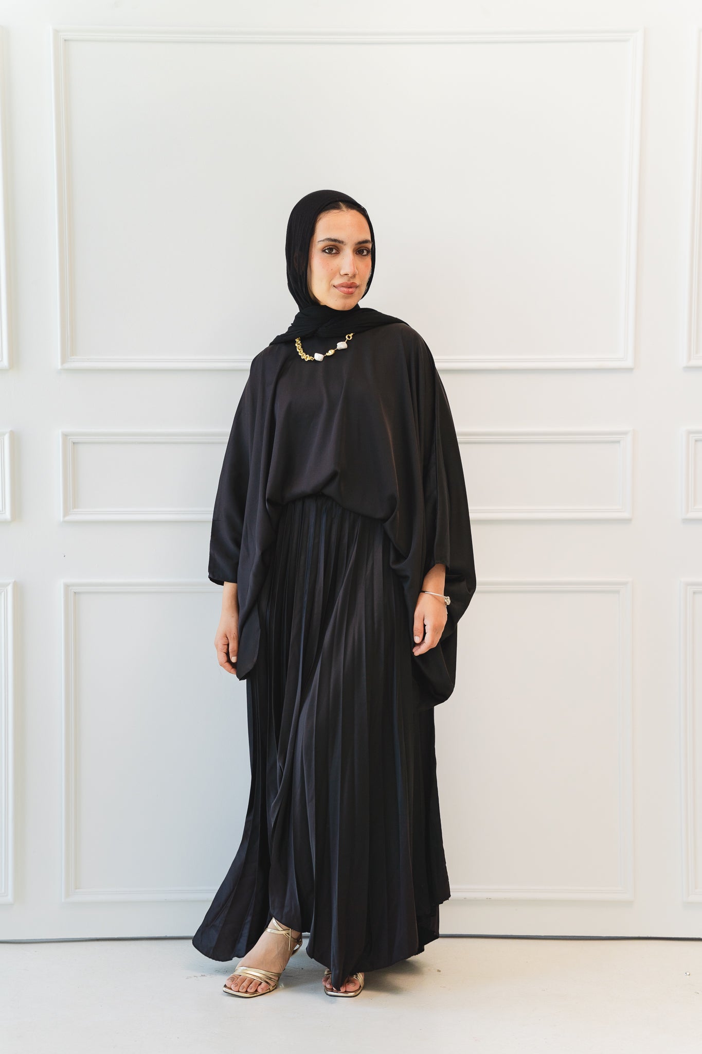 Ash Asymmetrical Skirt in Black