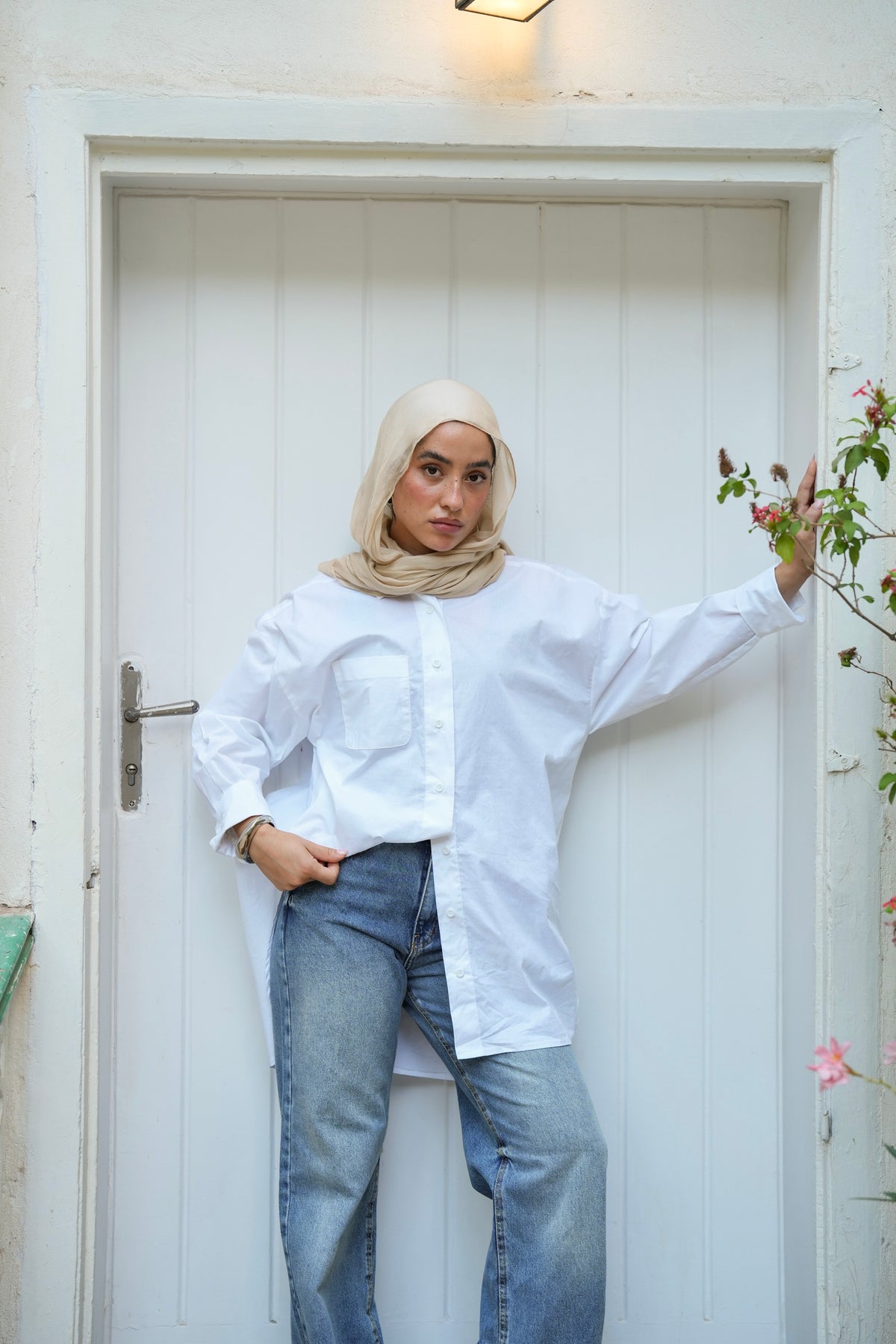The Signature Poplin Shirt in White
