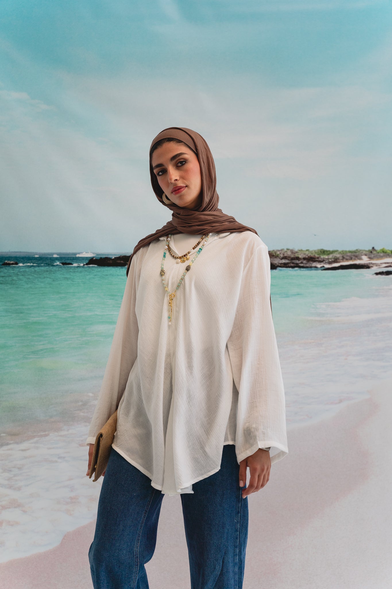Sea breeze shirt in White