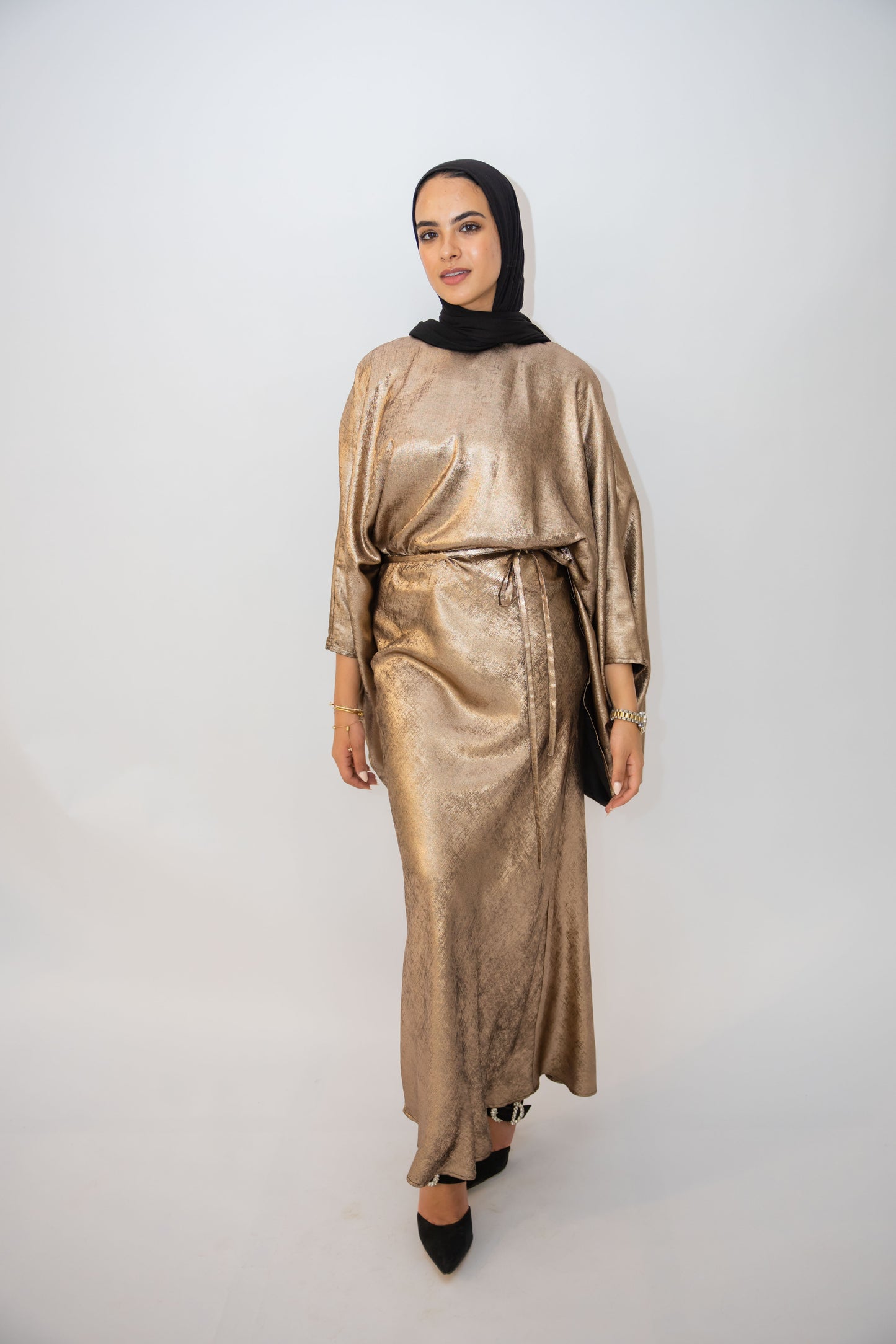 Nayla set in Bronze