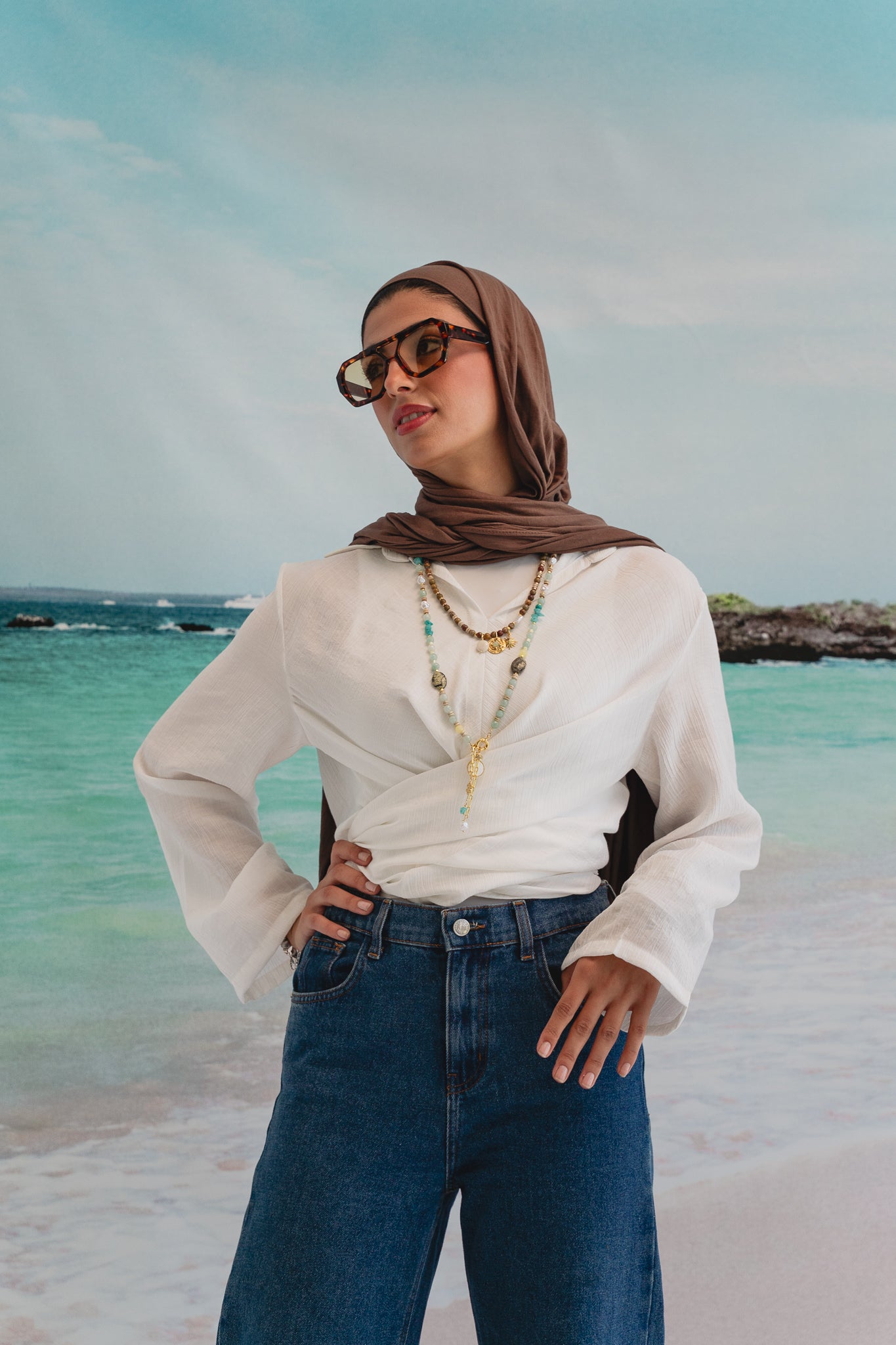 Sea breeze shirt in White