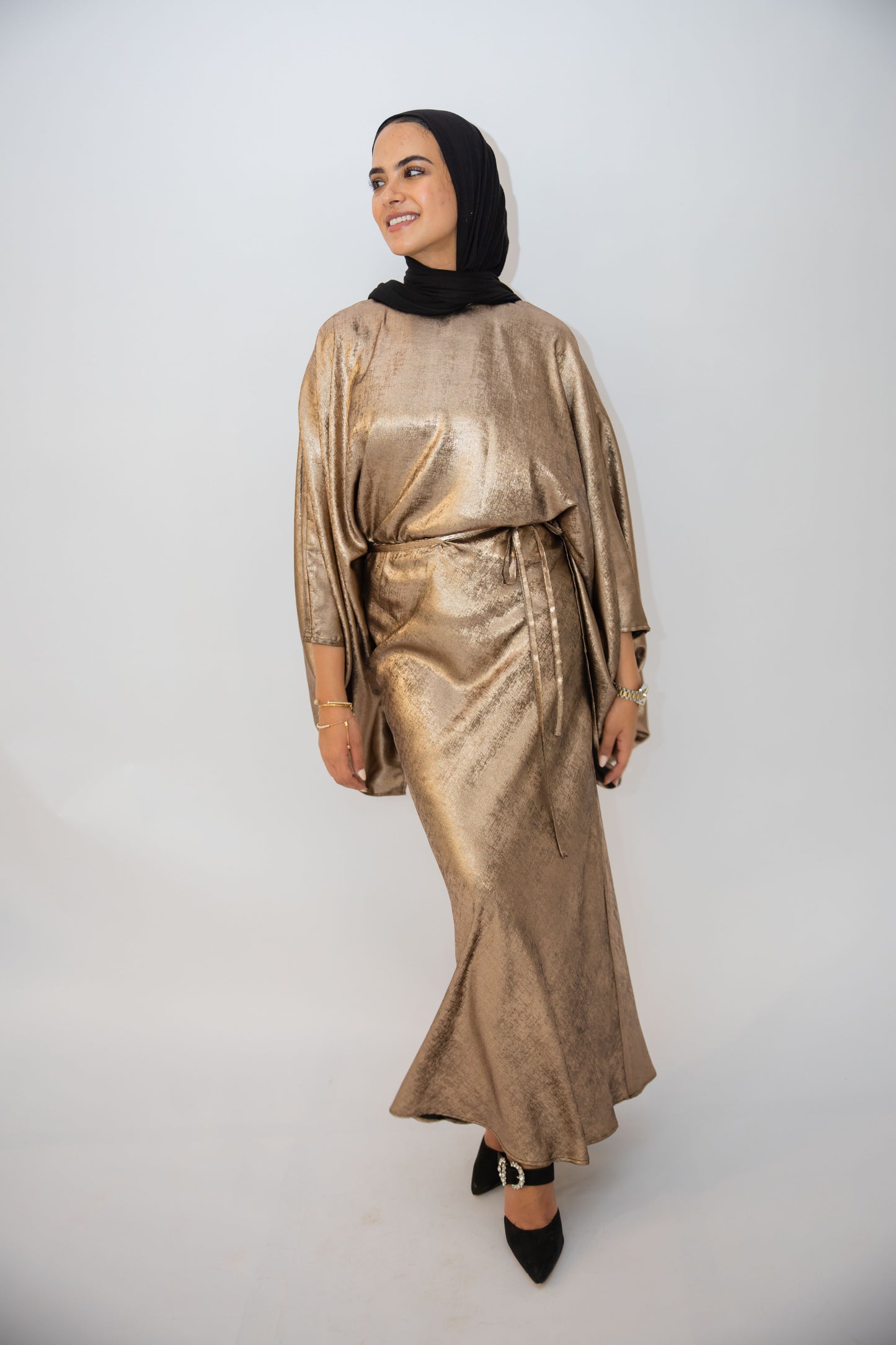 Nayla set in Bronze