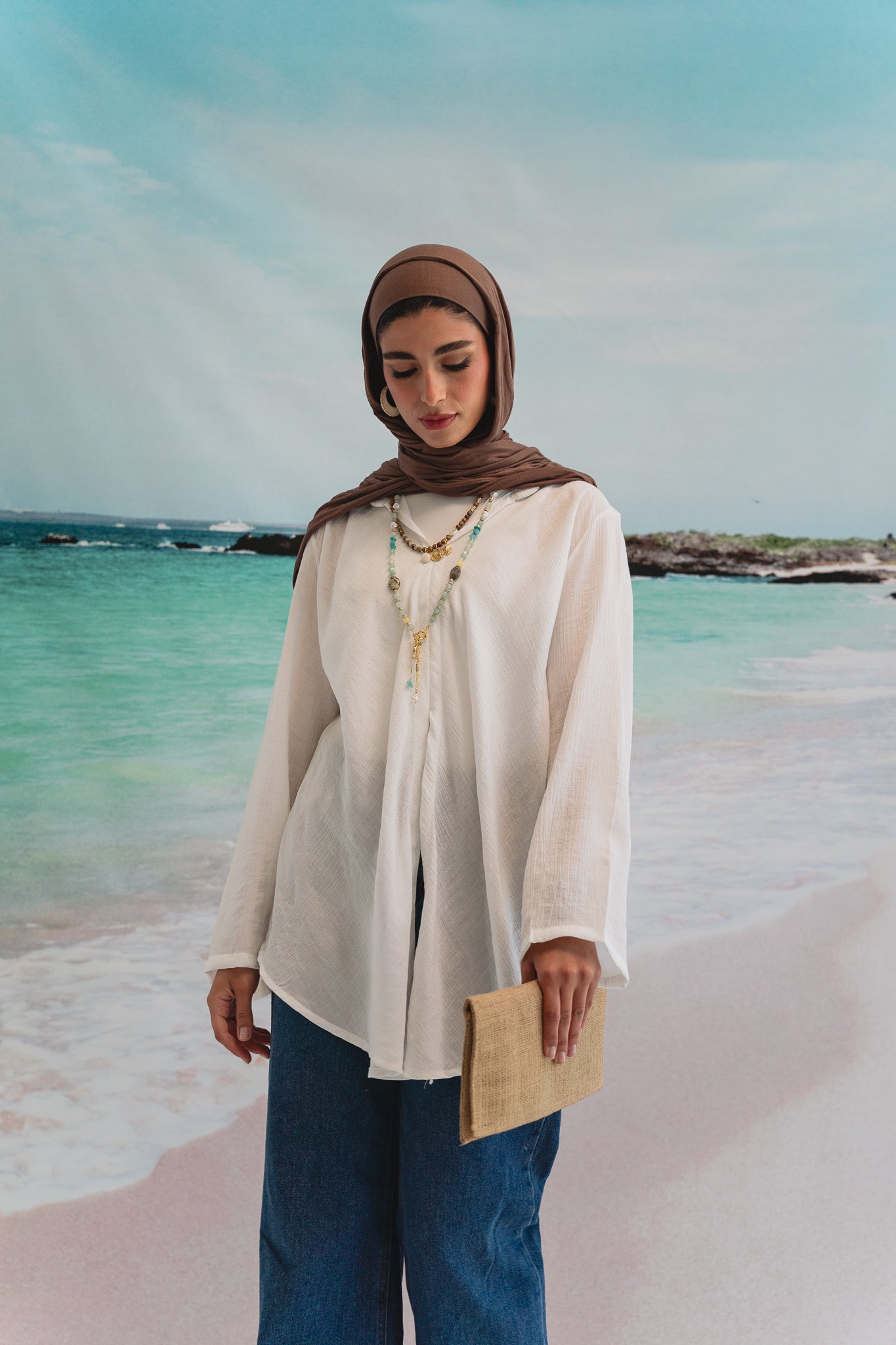Sea breeze shirt in White