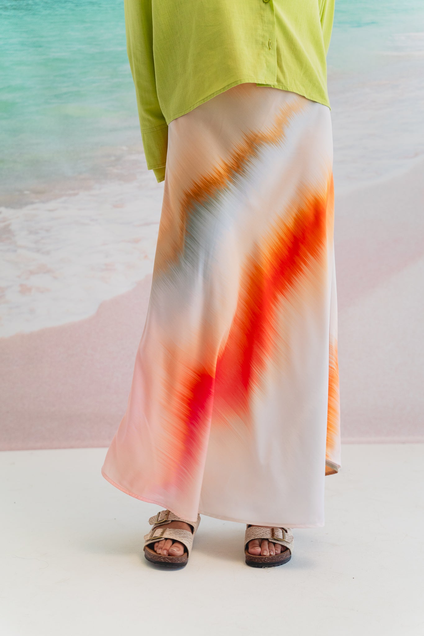 Sunset glow skirt