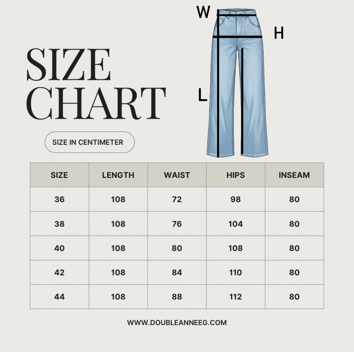 Daily Fit Denim Pants in Mid Blue