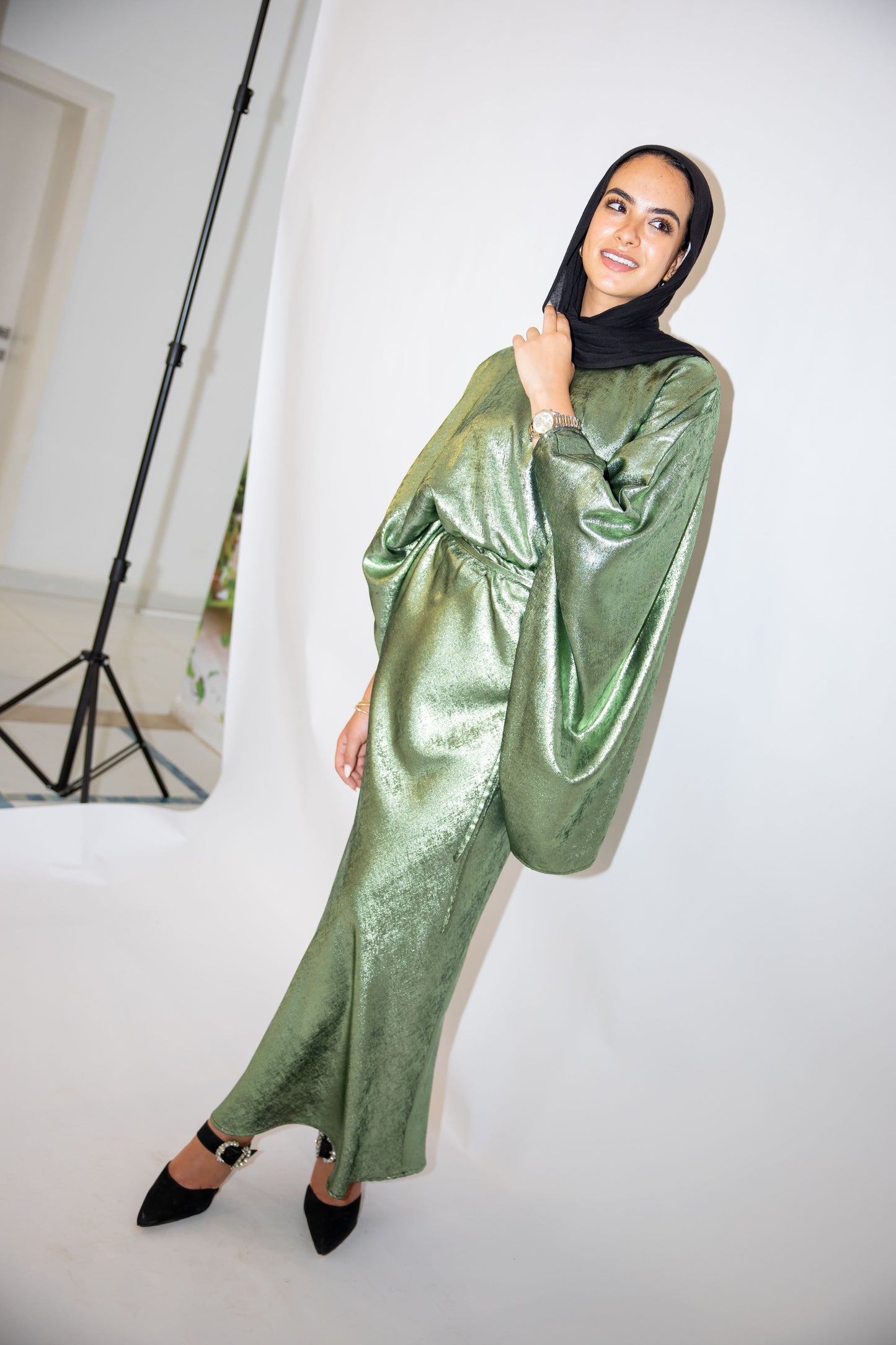Nayla set in Green olive