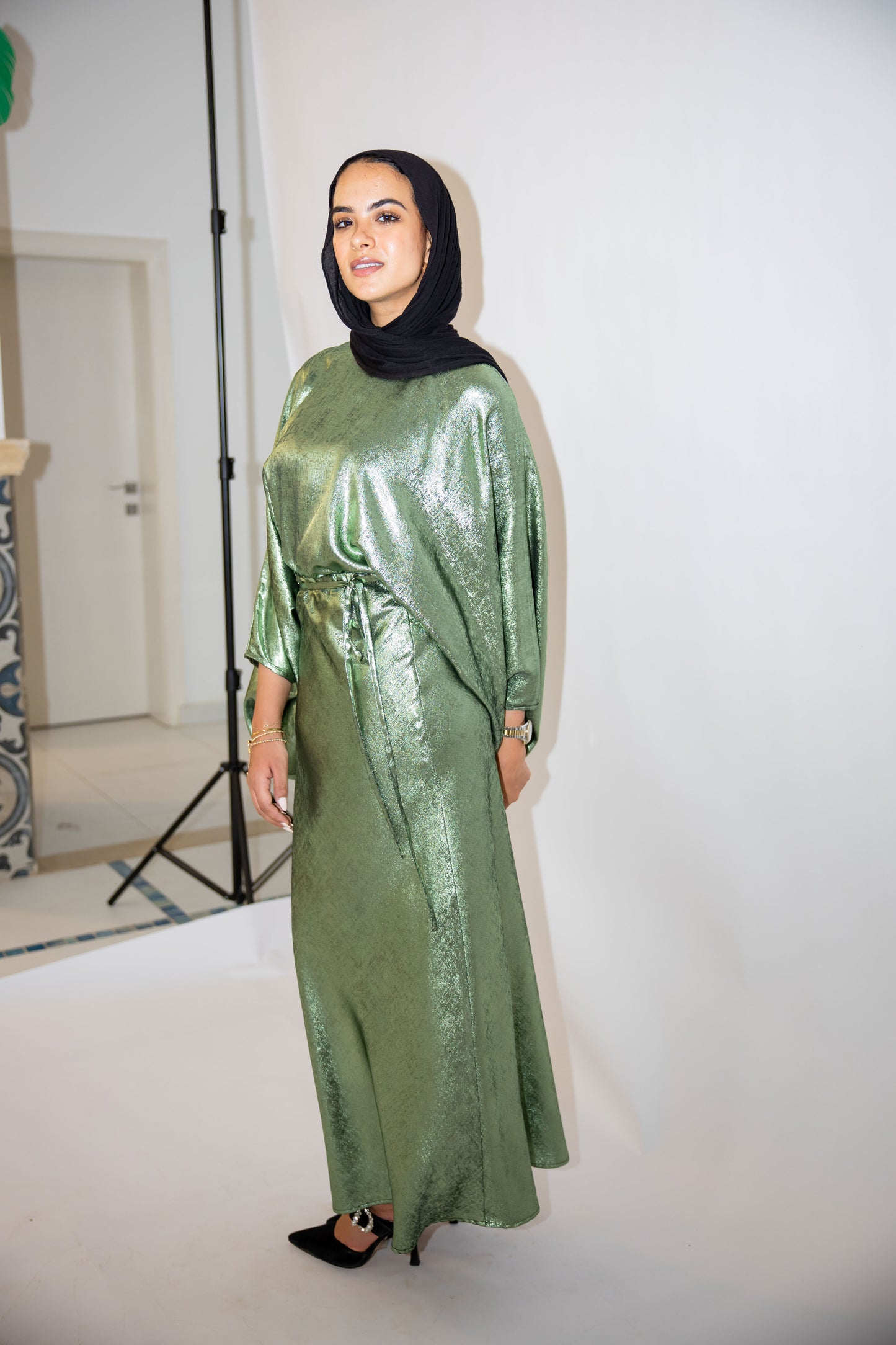 Nayla set in Green olive