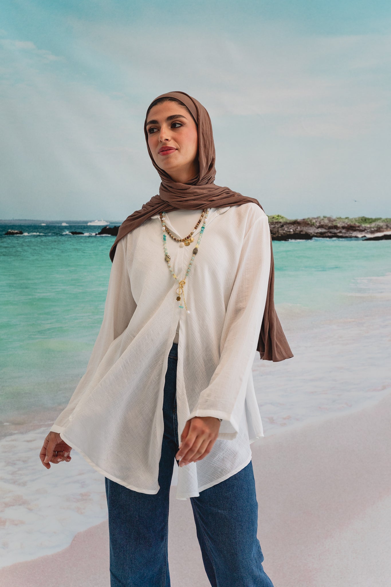 Sea breeze shirt in White