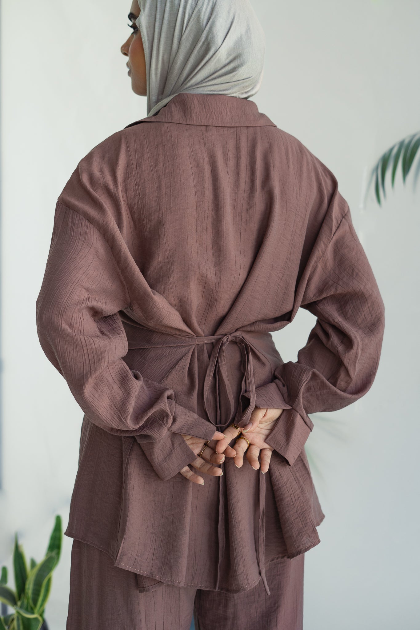 Eva set in brown