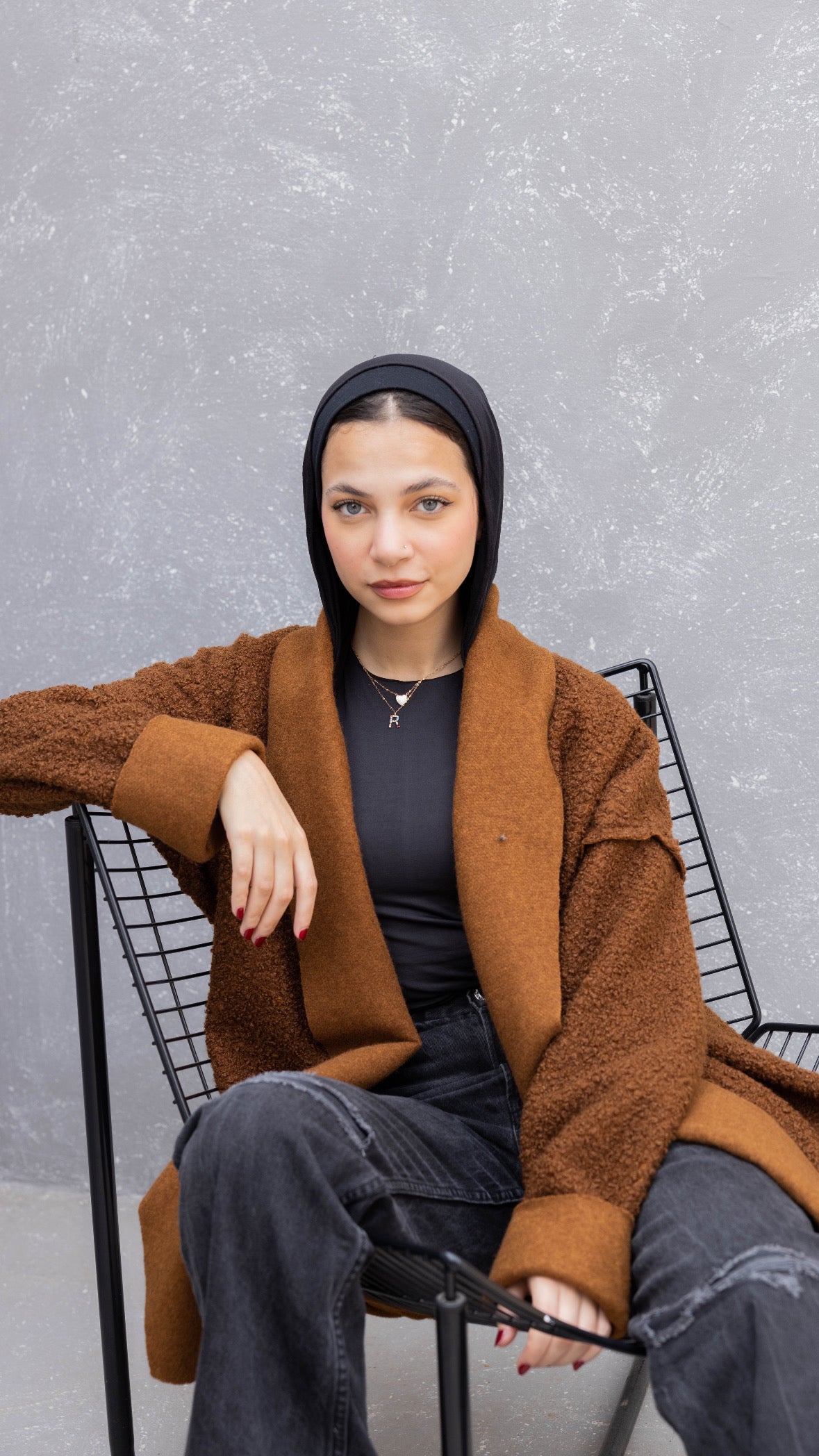 Cuddle Up Coat in Brown