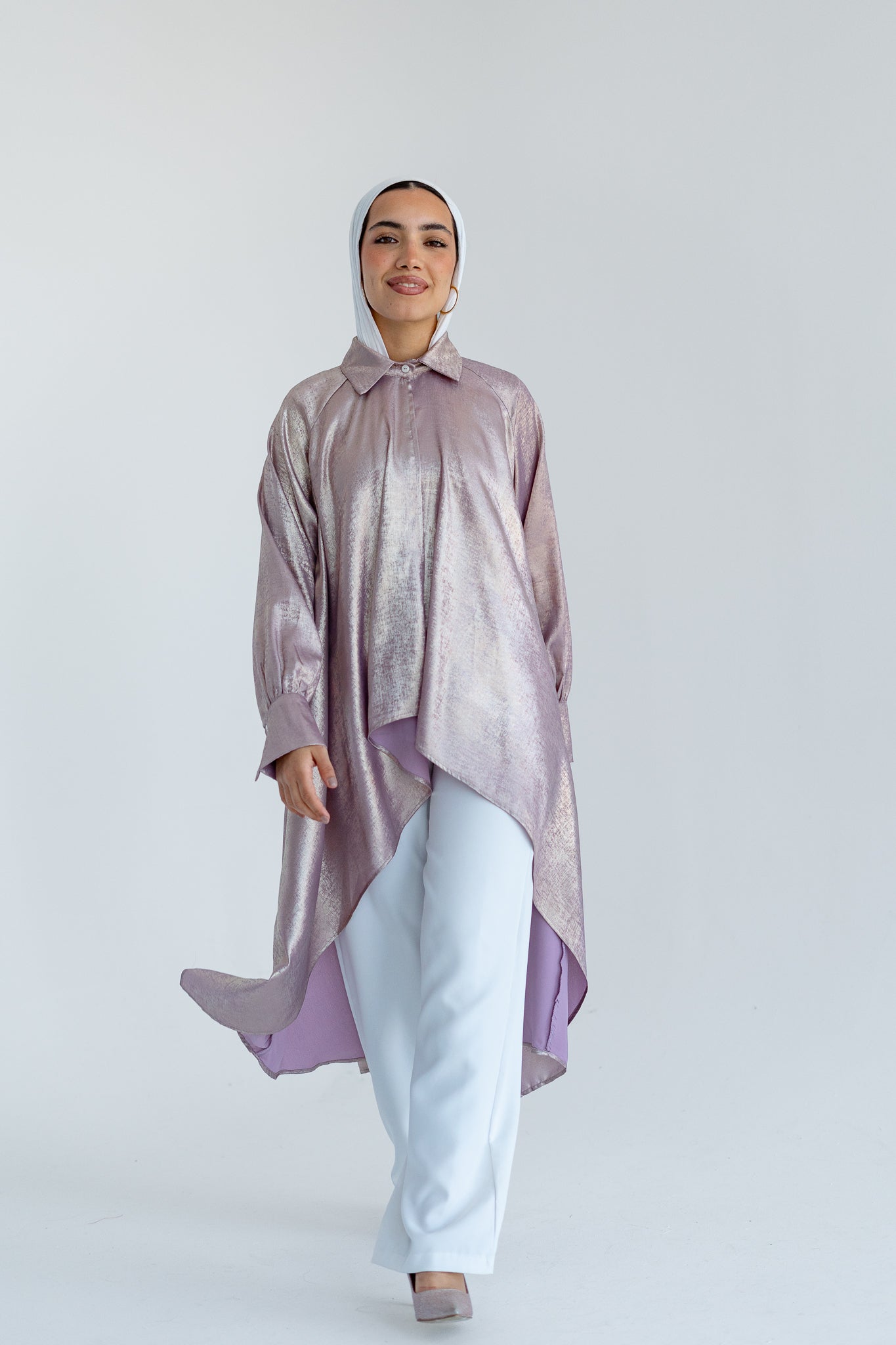 ROMESA Cape Top in Rose