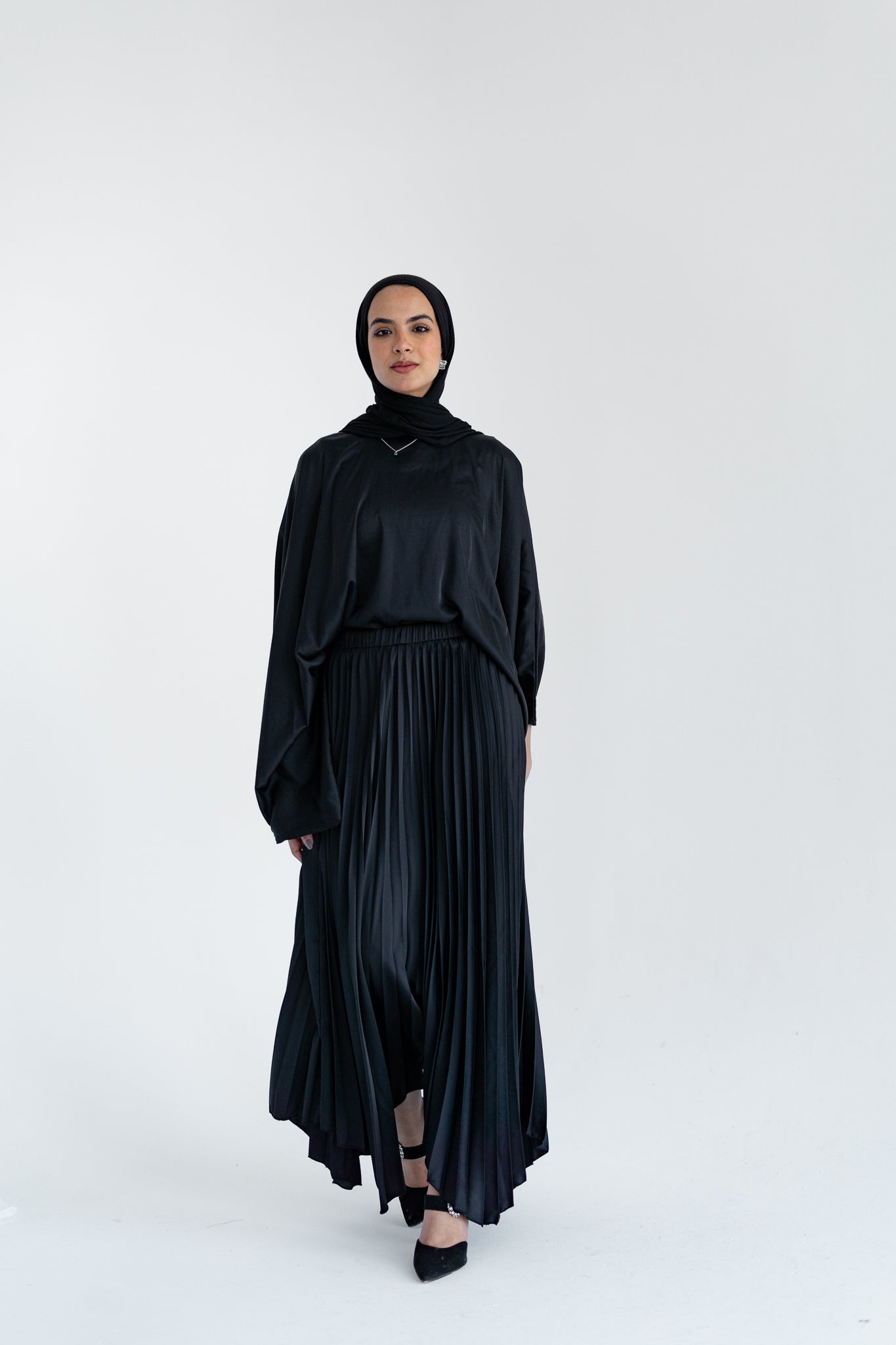 Ash Asymmetrical Skirt in Black
