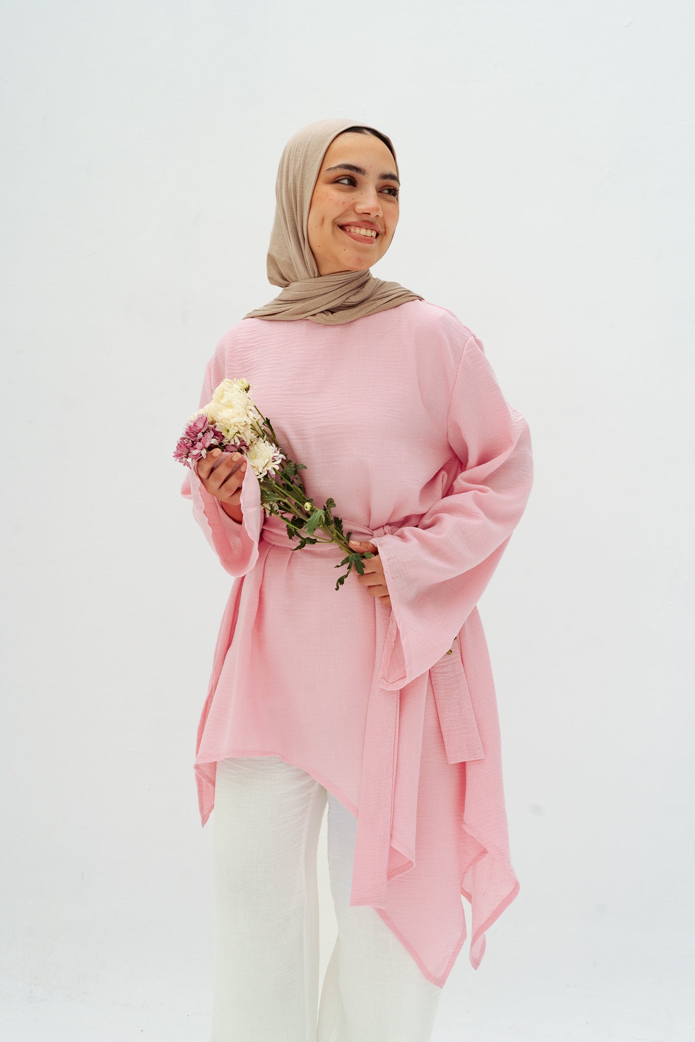 Ella asymmetric top in Rose