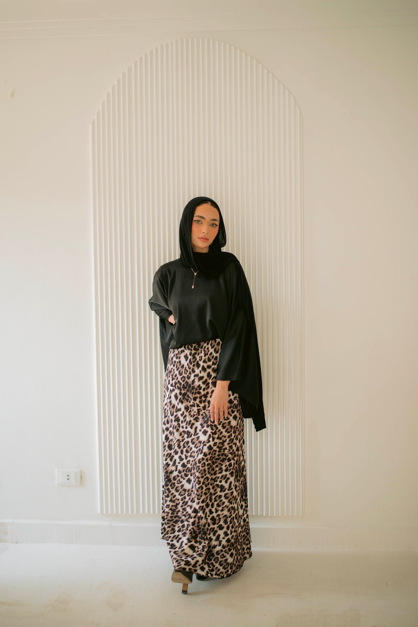 Greige Leo Skirt