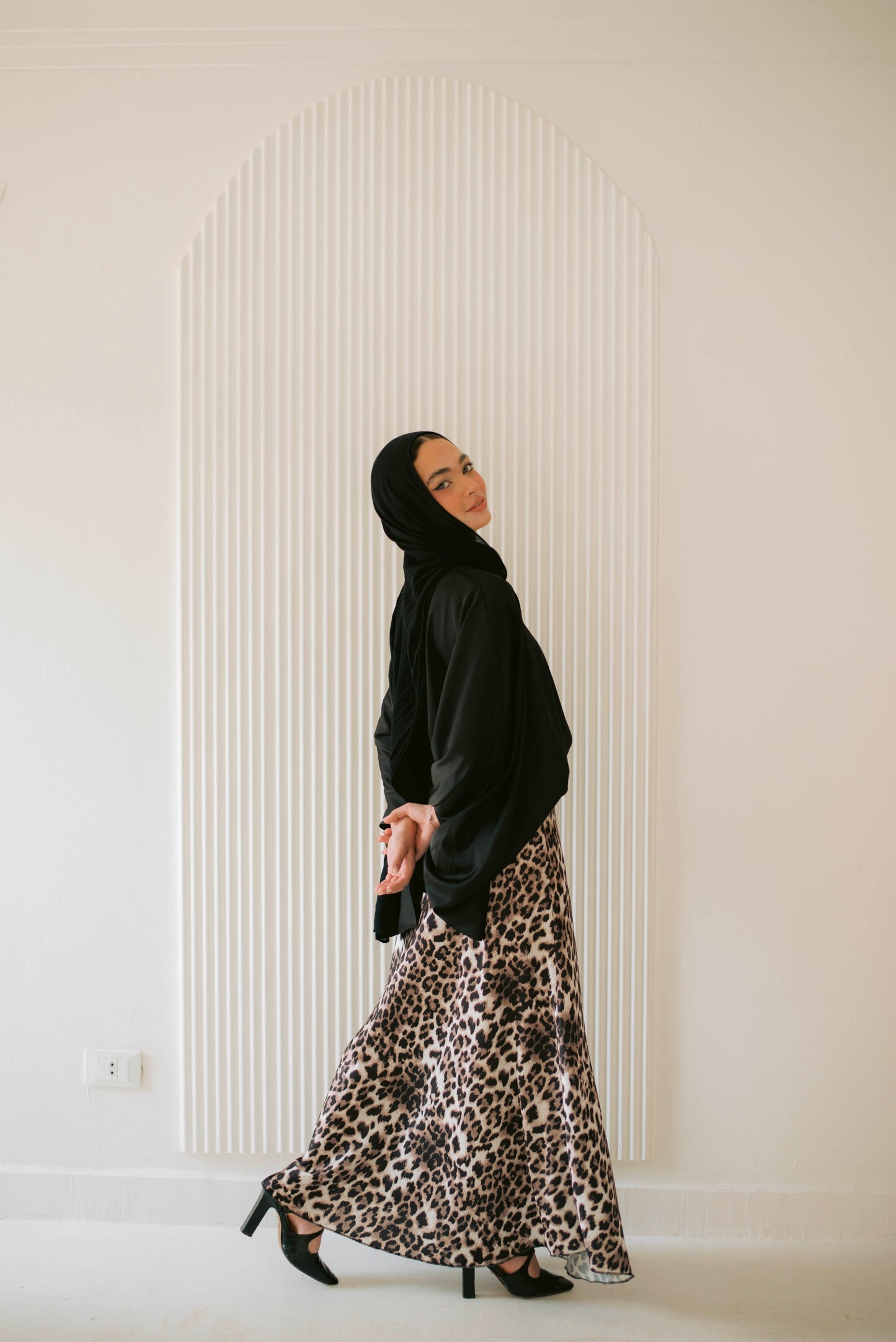 Greige Leo Skirt
