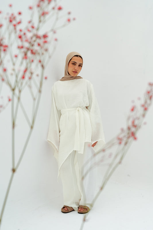 Ella asymmetric top in White