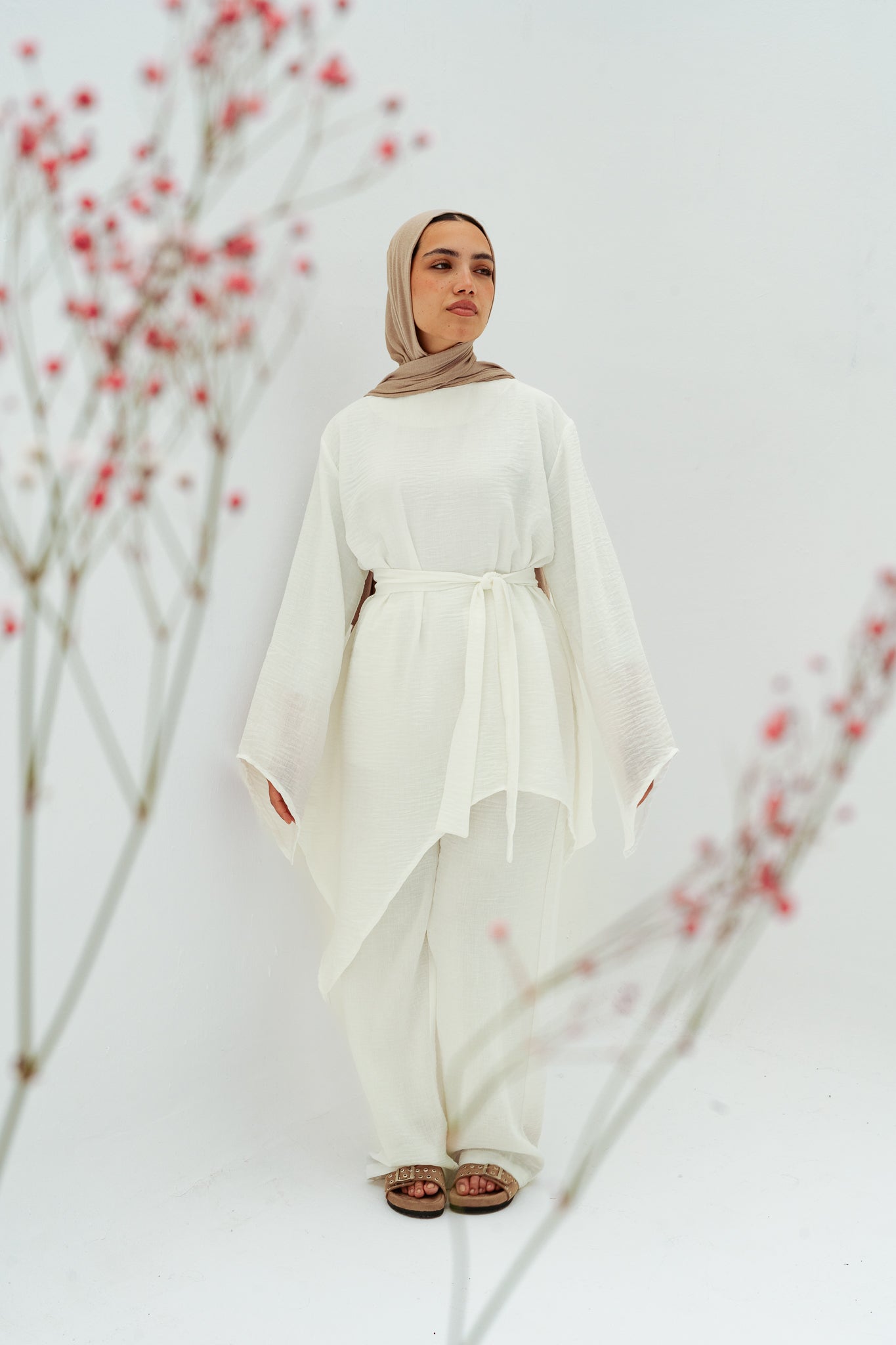 Ella asymmetric top in White