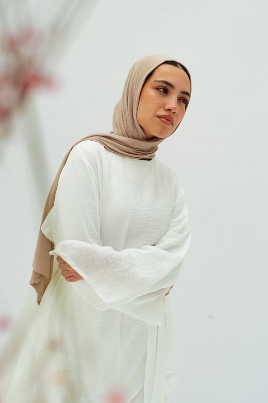 Ella asymmetric top in White