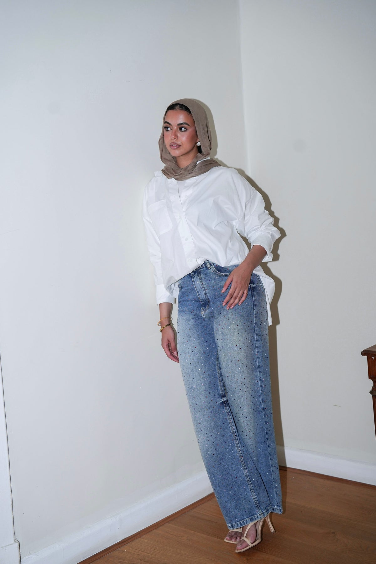 Extra You Denim Pants in Light Blue