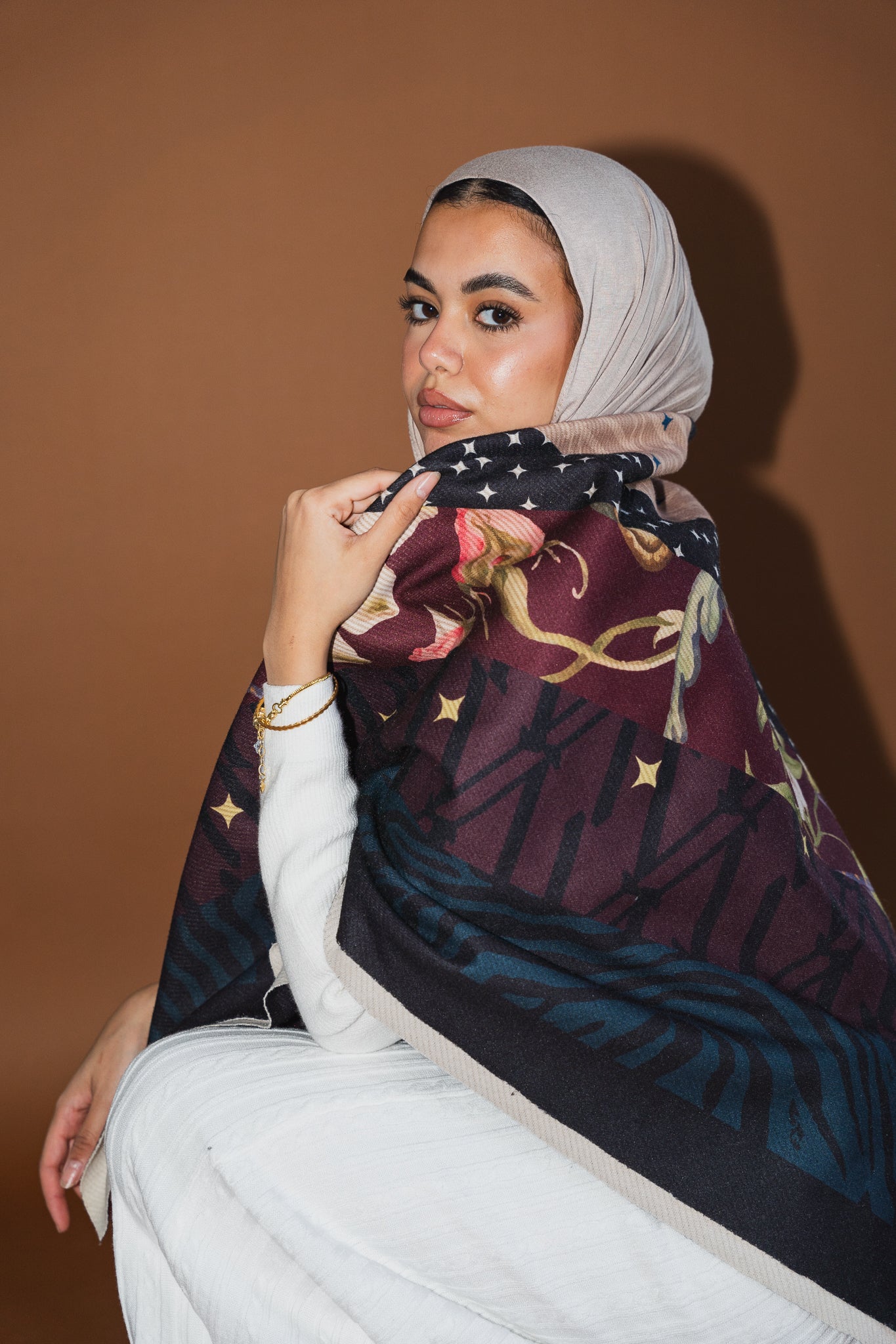 Midnight Garden Scarf