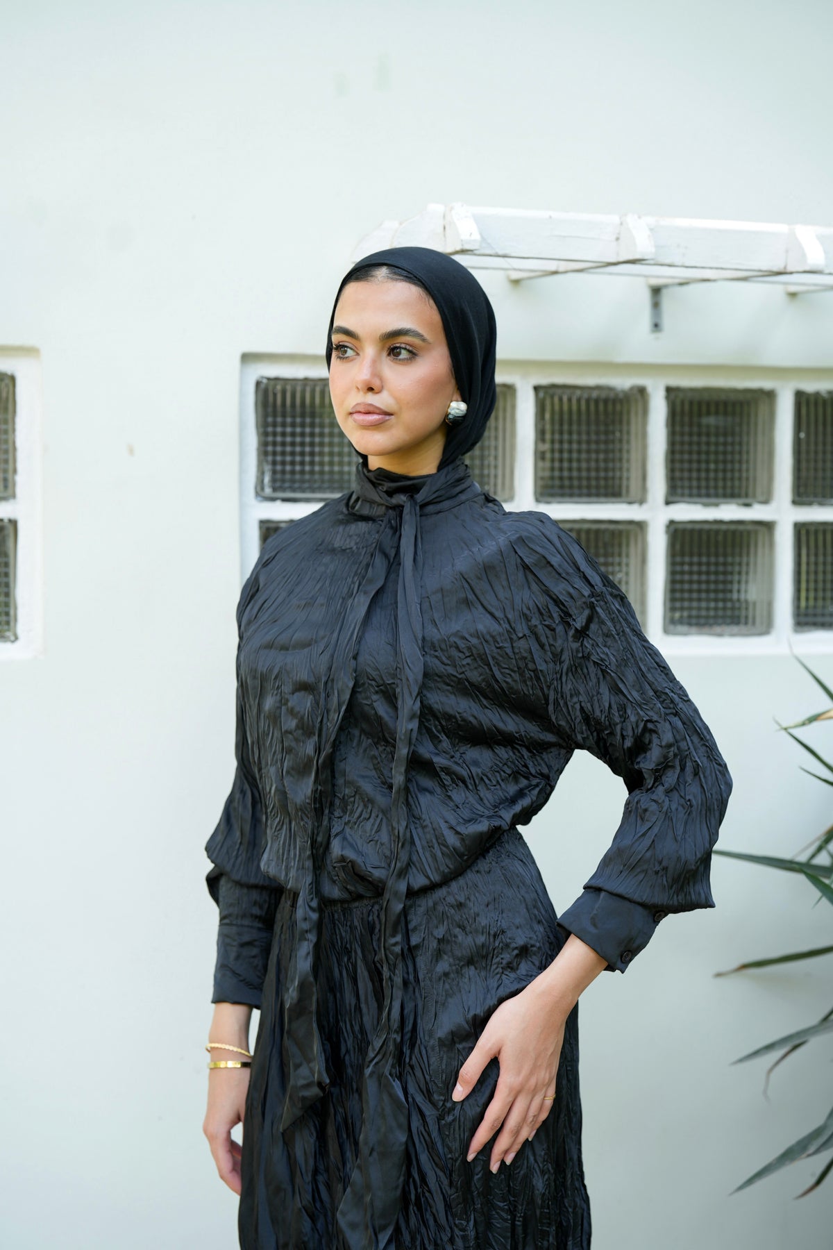 The Anne Top in Black