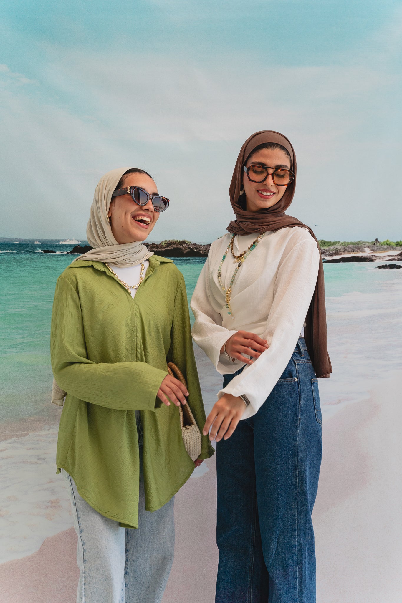 Sea breeze shirt in Pistachio