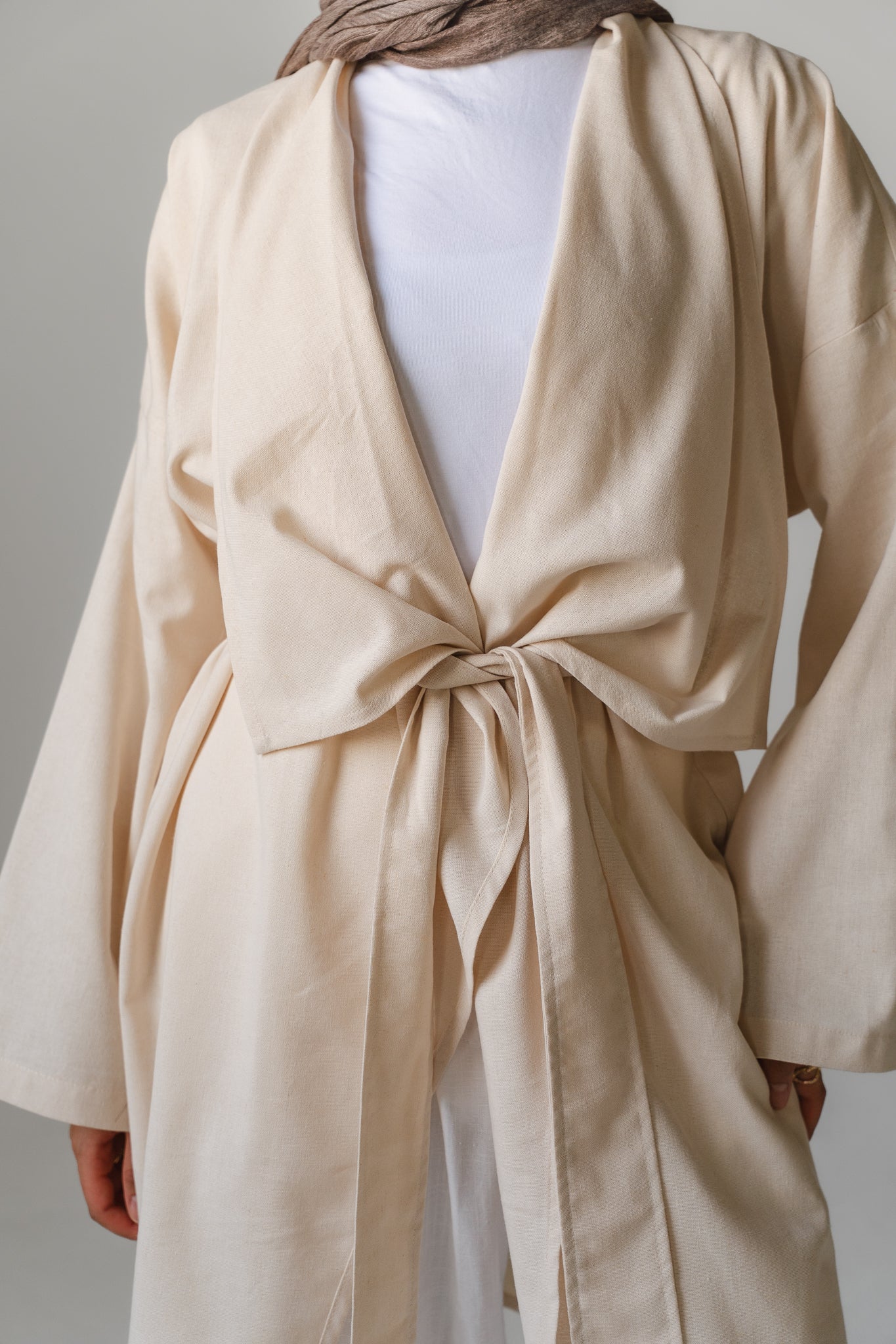 Main Bloom Moment Cardigan in Beige