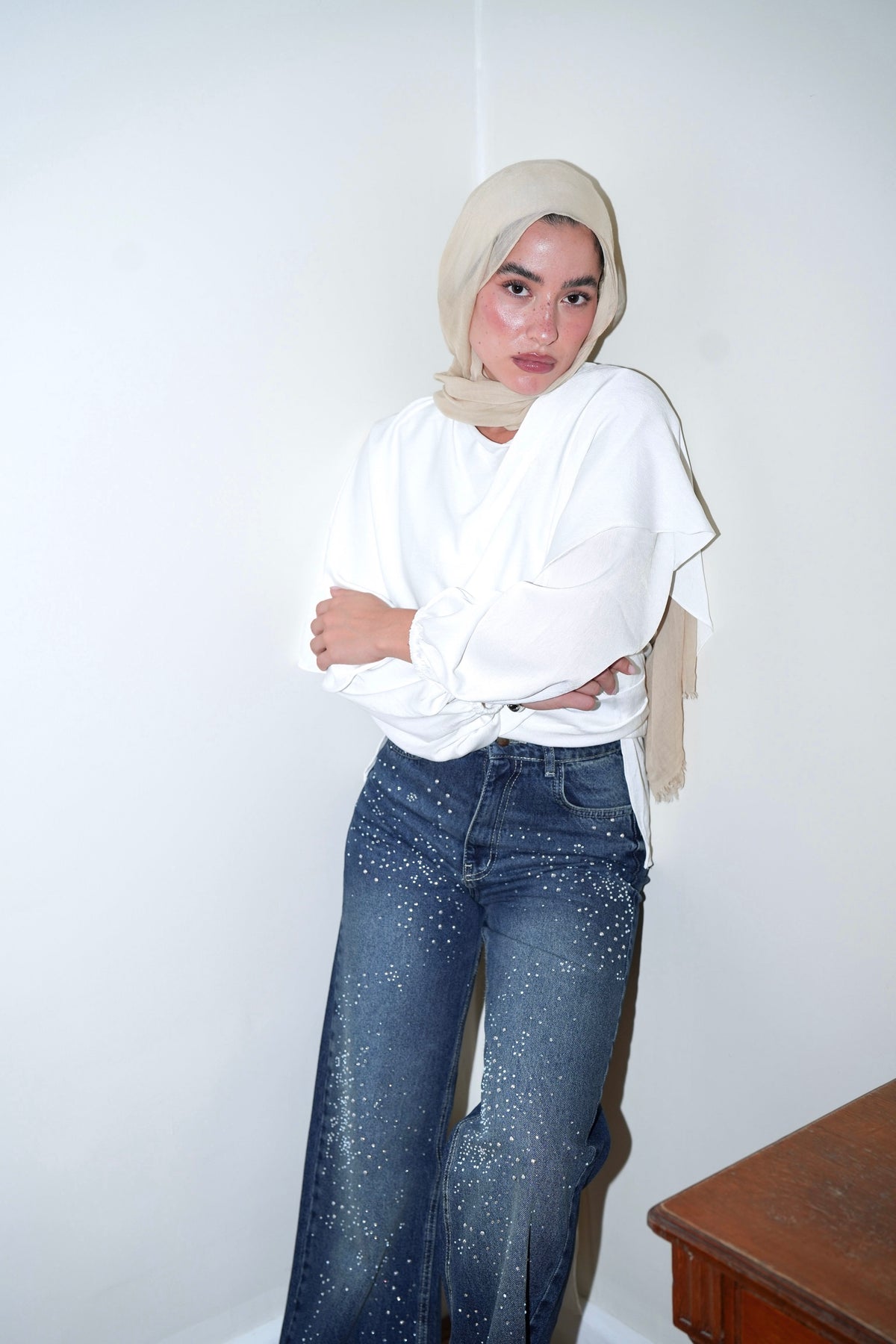 You’re The Spark Denim Pants in Dark Blue