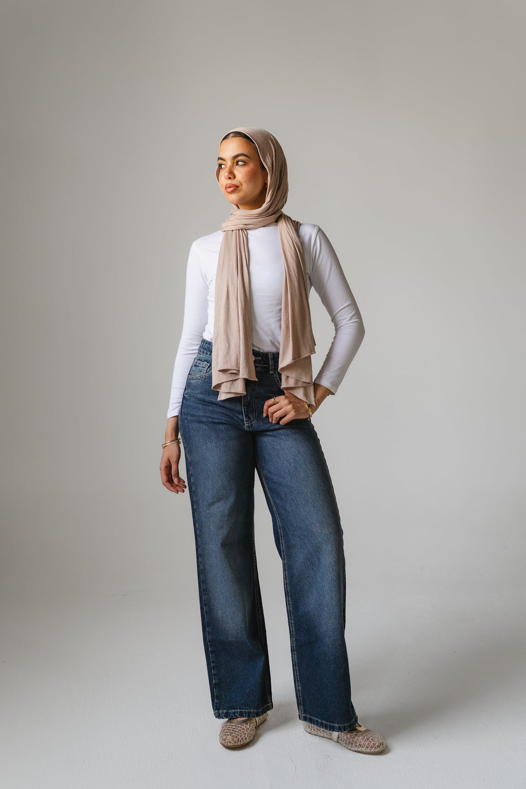 Daily Fit Denim Pants in Dark Blue