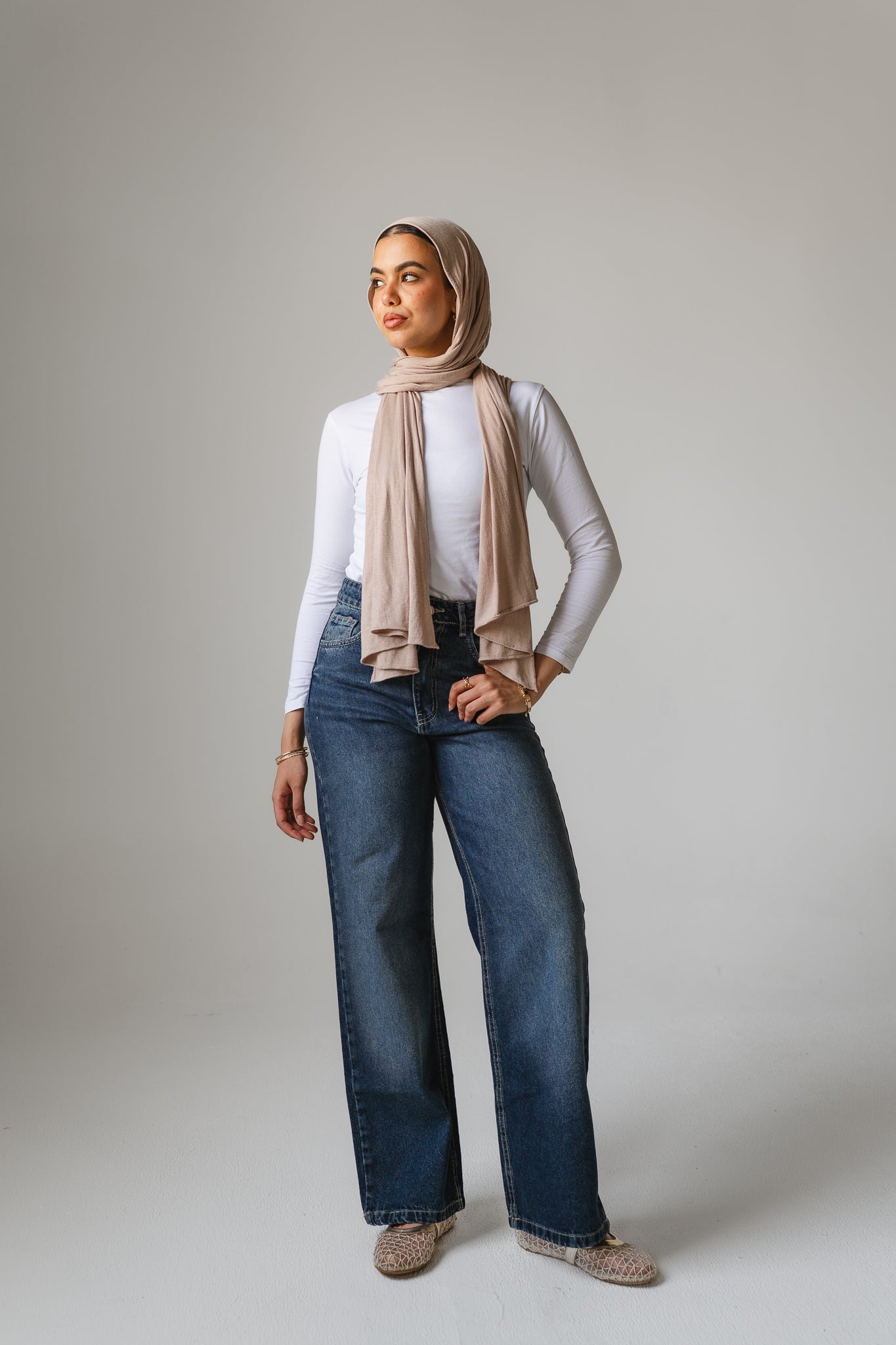 Daily Fit Denim Pants in Dark Blue