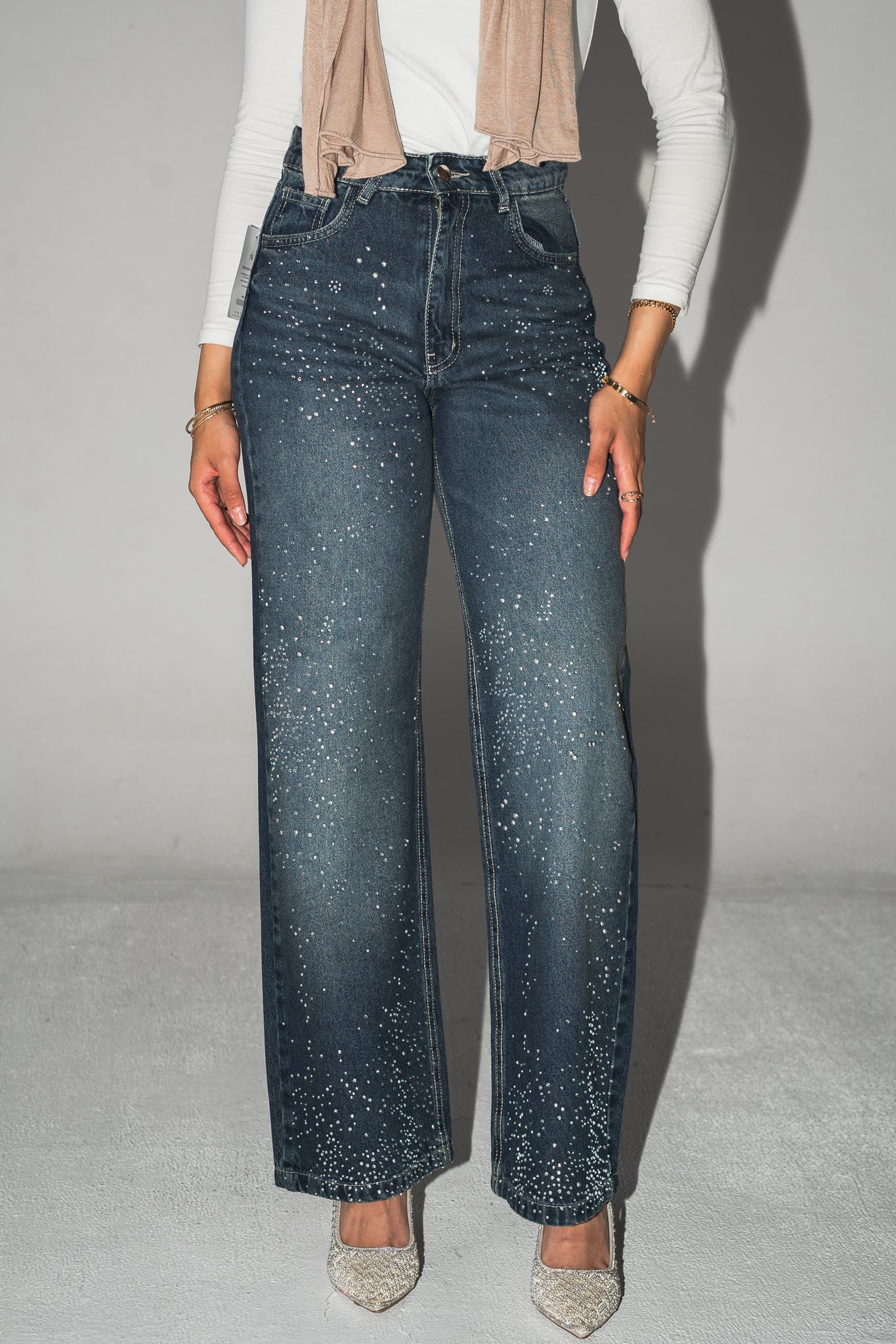 You’re The Spark Denim Pants in Dark Blue