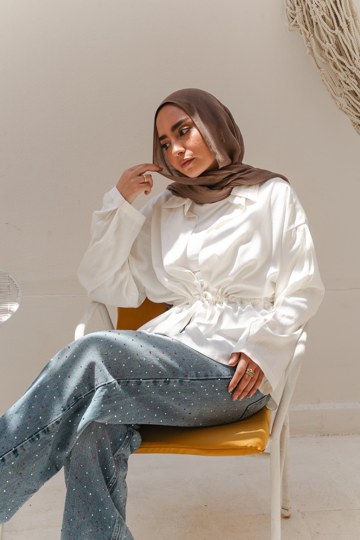 Extra You Denim Pants in Light Blue