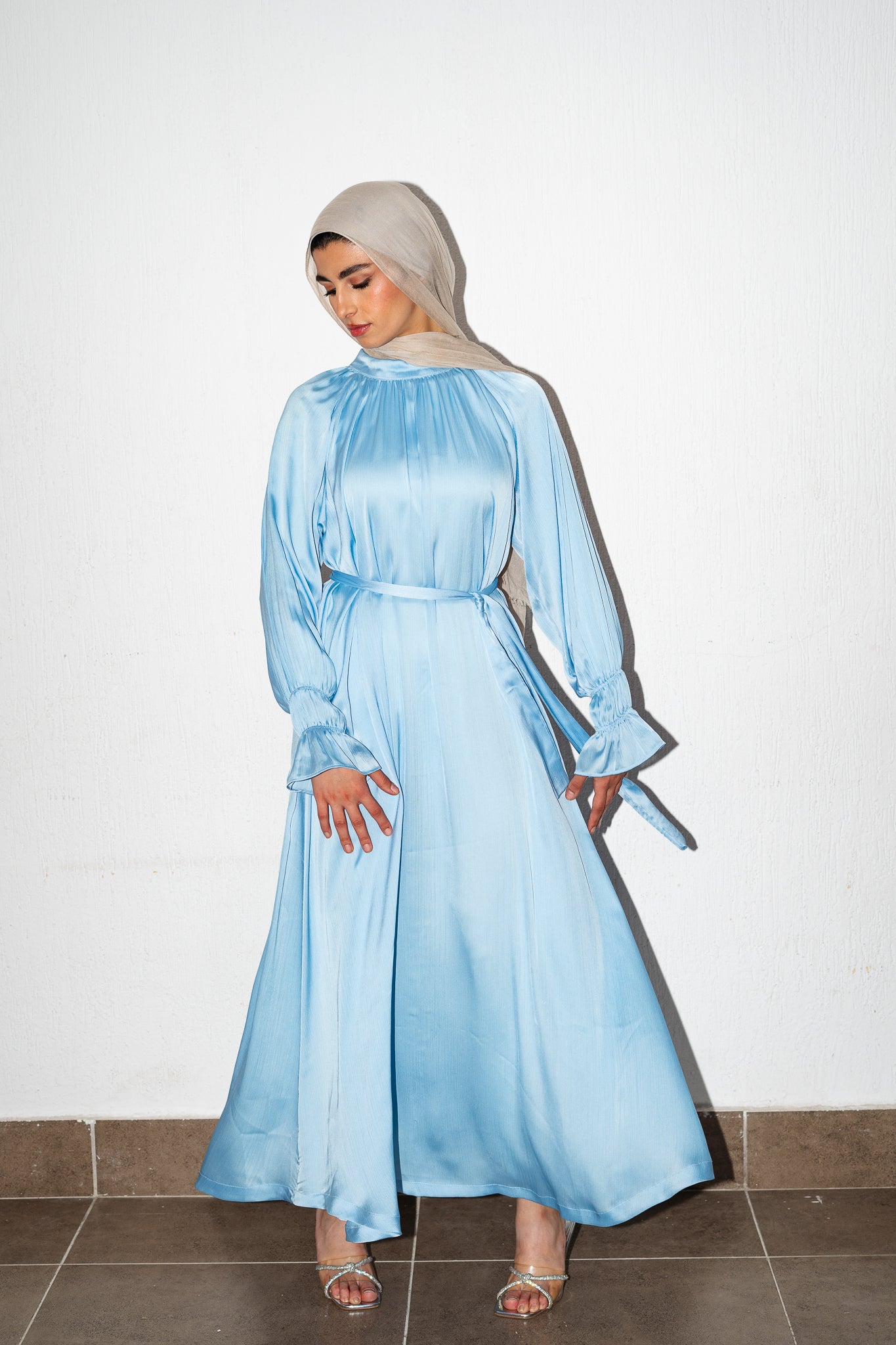 Lily dress in Baby Blue