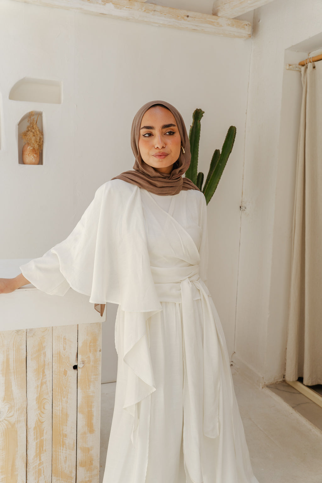 Salty Tie Top in White