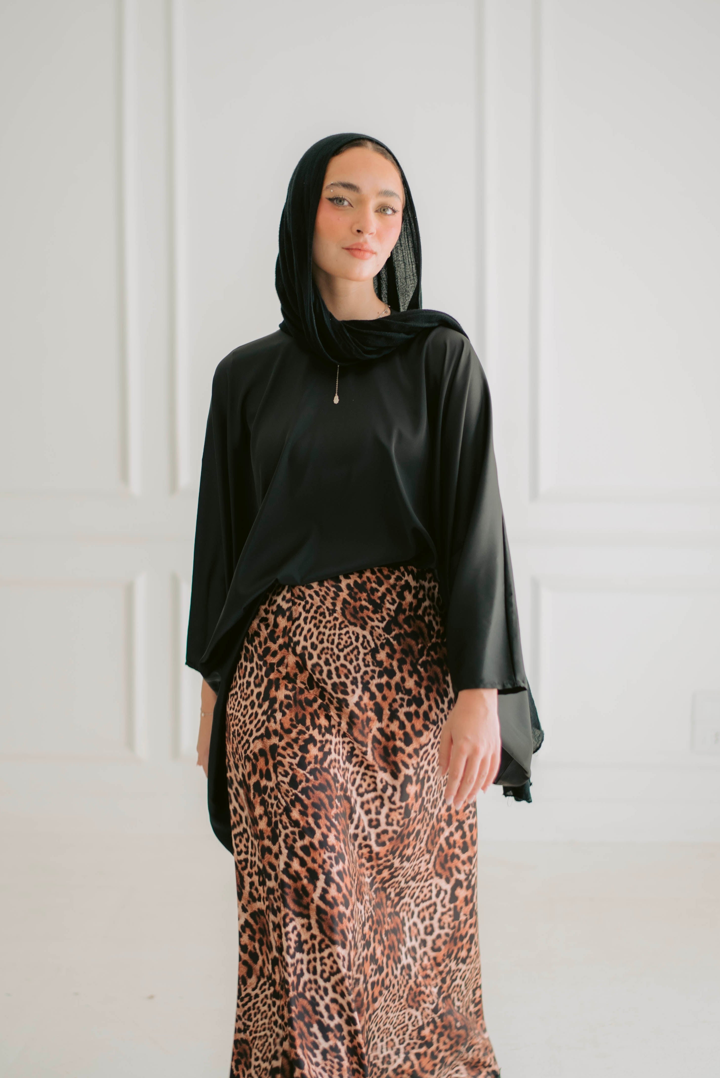 brown leo skirt (without lace)