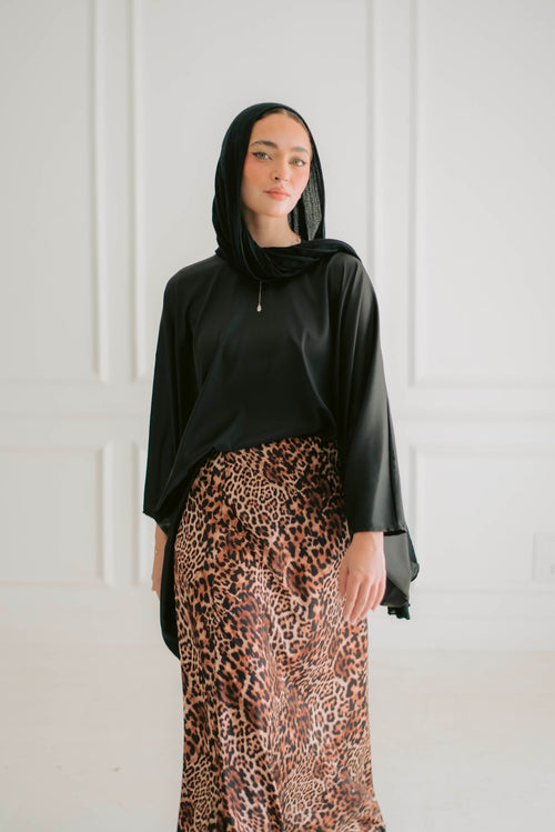 brown leo skirt (without lace)