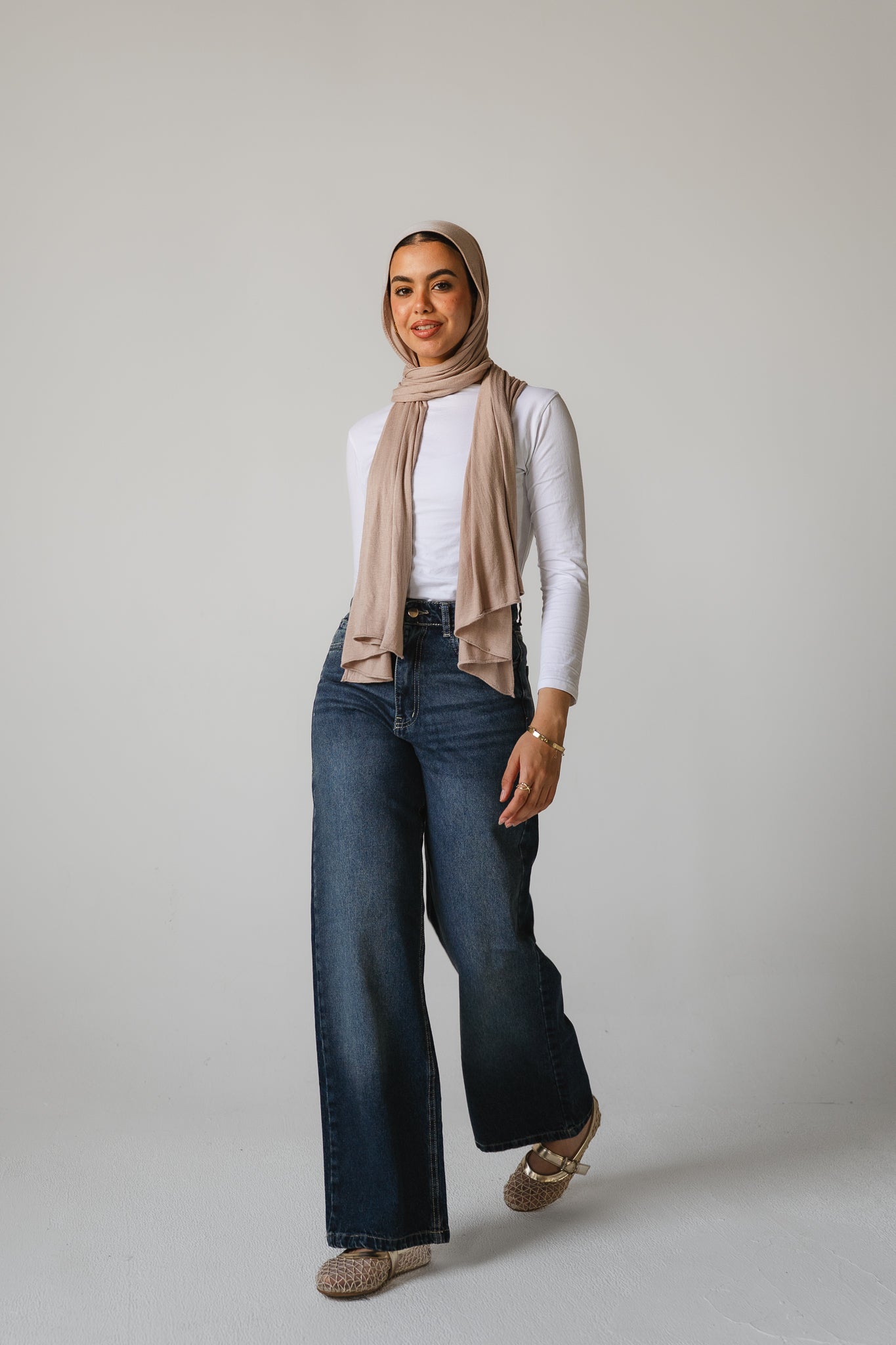 Daily Fit Denim Pants in Dark Blue