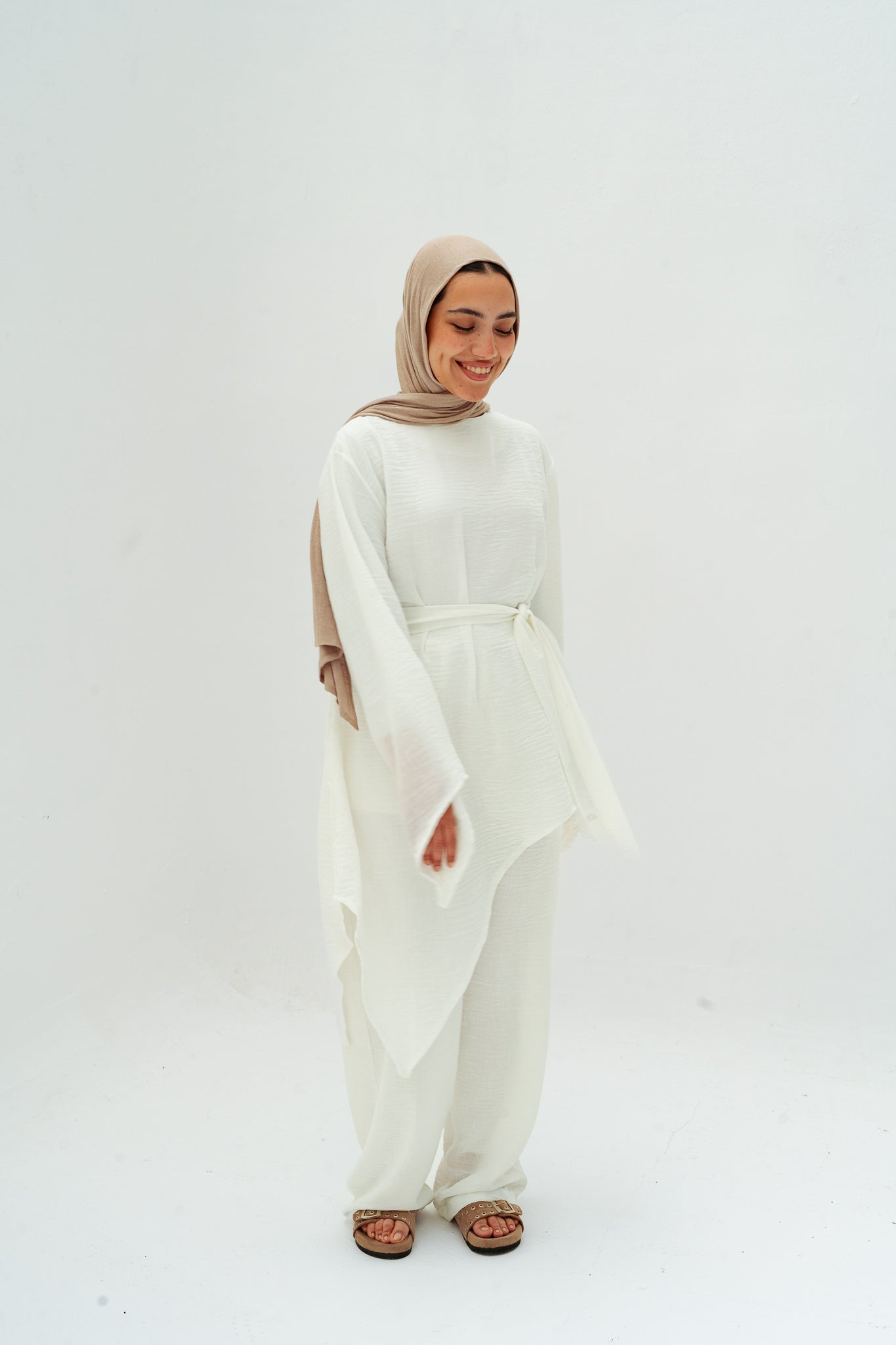 Ella asymmetric top in White