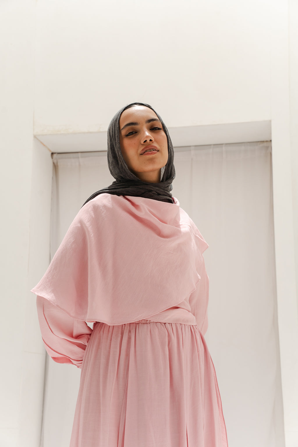 Salty Tie Top in Rose