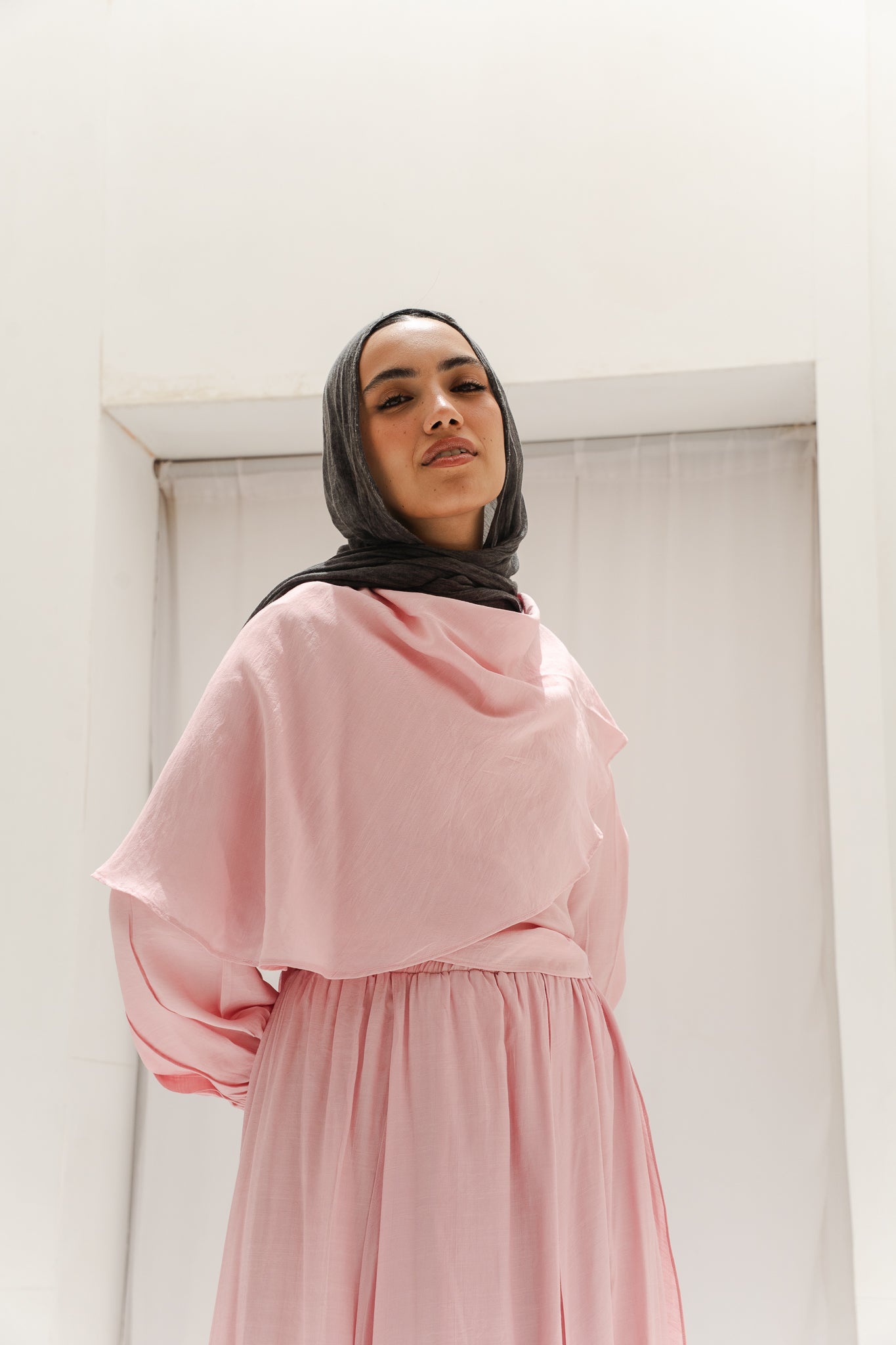 Salty Tie Top in Rose