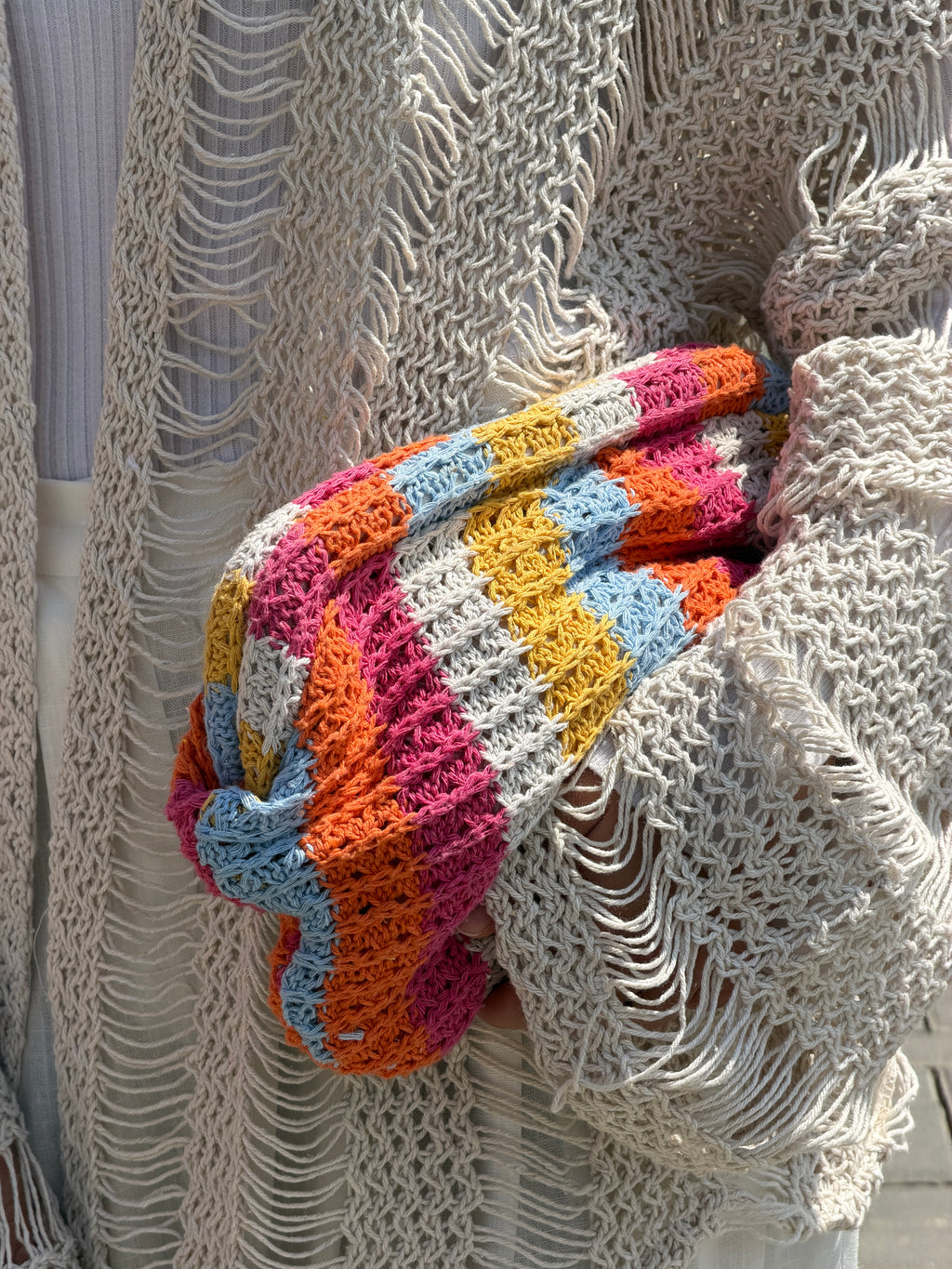 Dreamy Woven Clutch