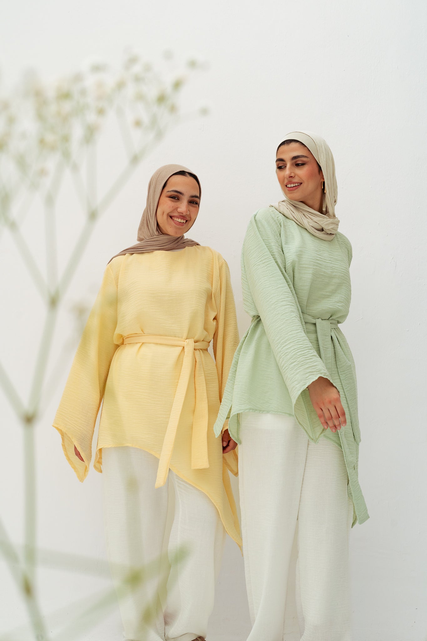 Ella asymmetric top in Mint