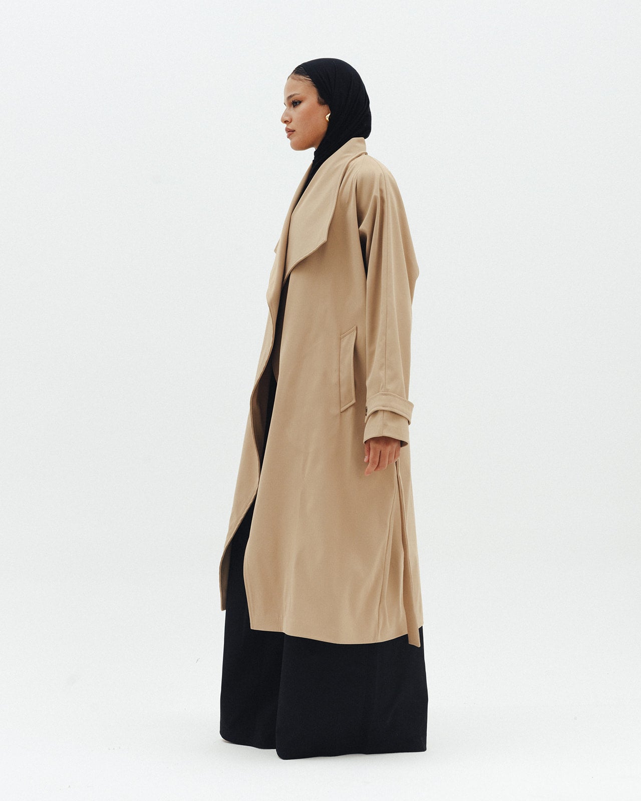 The Timeless Trench Coat in Camel