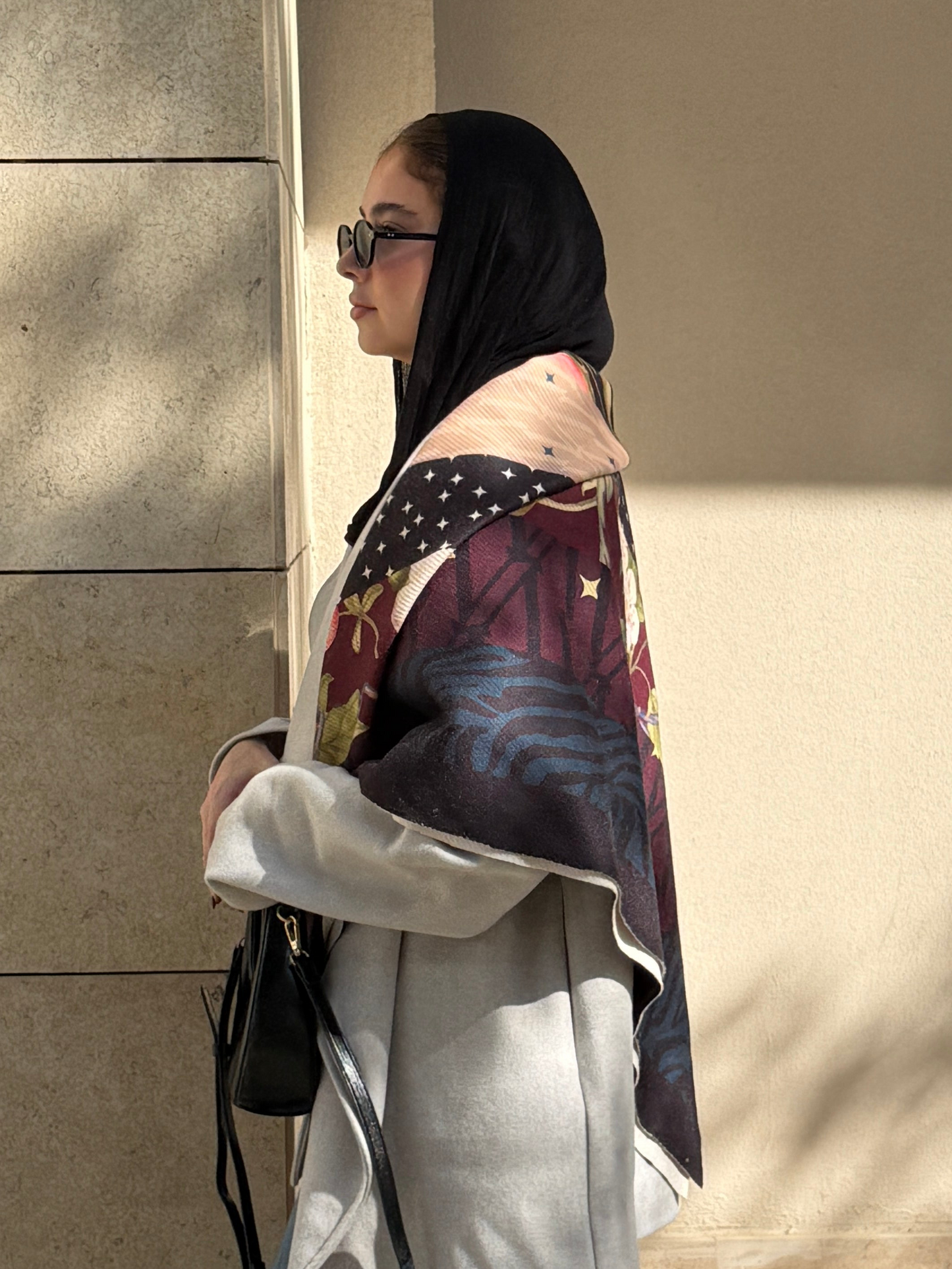 (PRE-ORDER) Midnight Garden Scarf