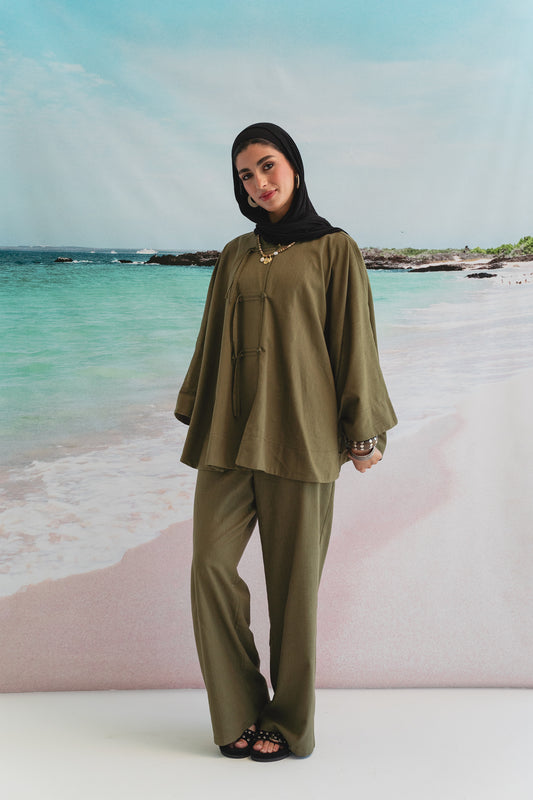 Golden Sands set in Olive